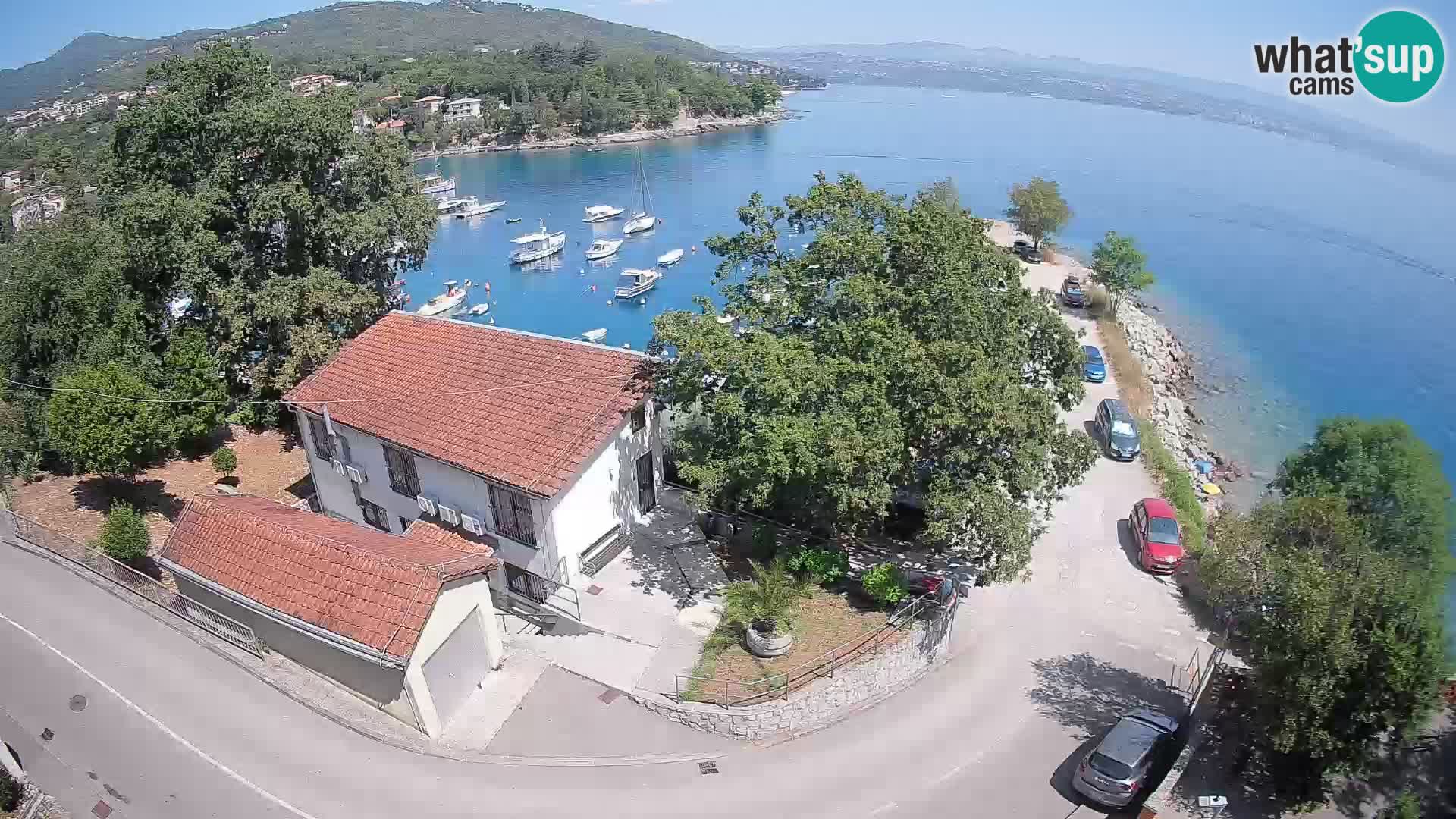 Webcam Ika Hafen – LIVE Blick auf den Hafen und die Lichter von Opatija