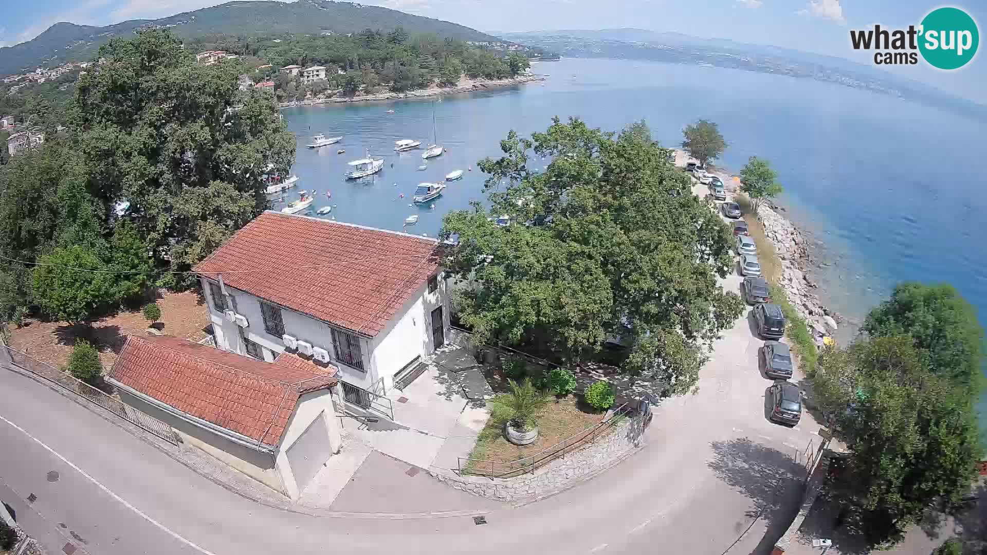 Webcam Ika Hafen – LIVE Blick auf den Hafen und die Lichter von Opatija