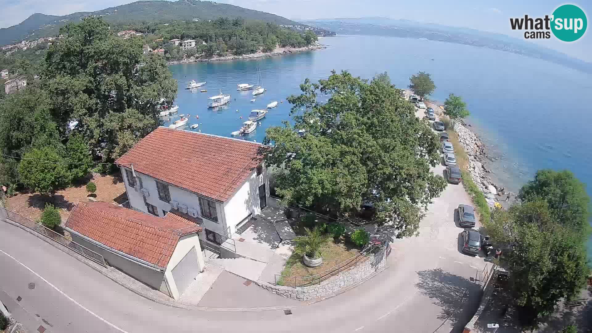 Webcam Ika Hafen – LIVE Blick auf den Hafen und die Lichter von Opatija