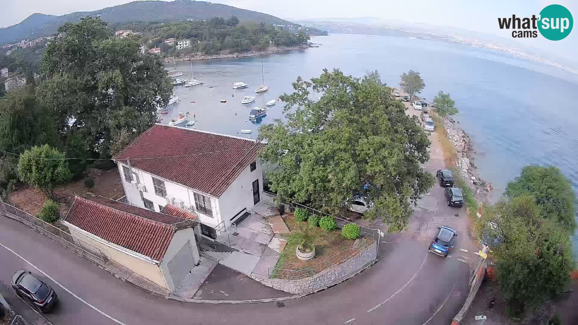 Webcam Ika Hafen – LIVE Blick auf den Hafen und die Lichter von Opatija