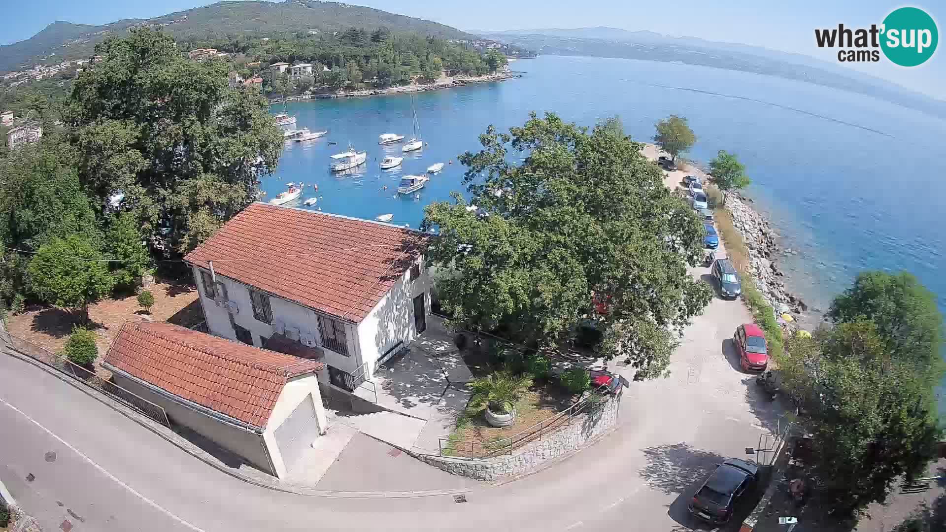 Webcam Ika Hafen – LIVE Blick auf den Hafen und die Lichter von Opatija