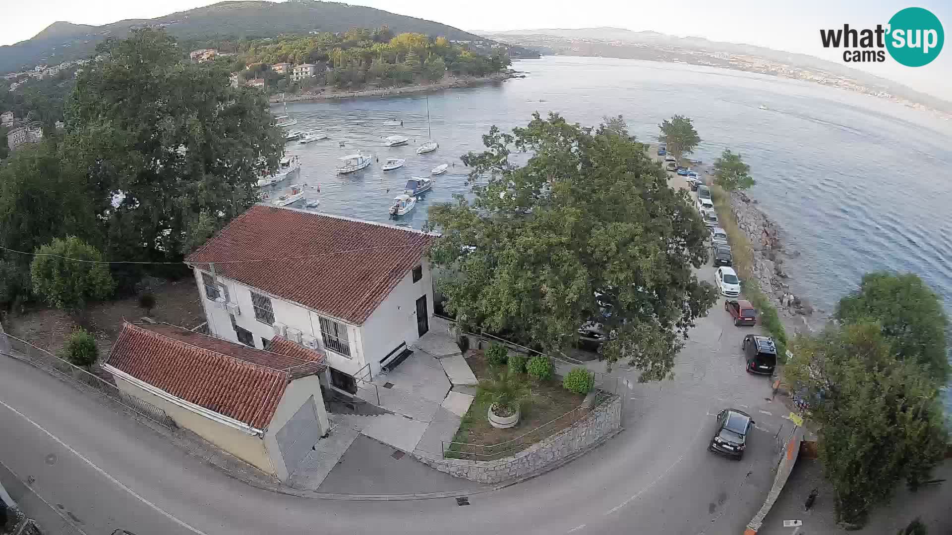 Webcam Ika Hafen – LIVE Blick auf den Hafen und die Lichter von Opatija