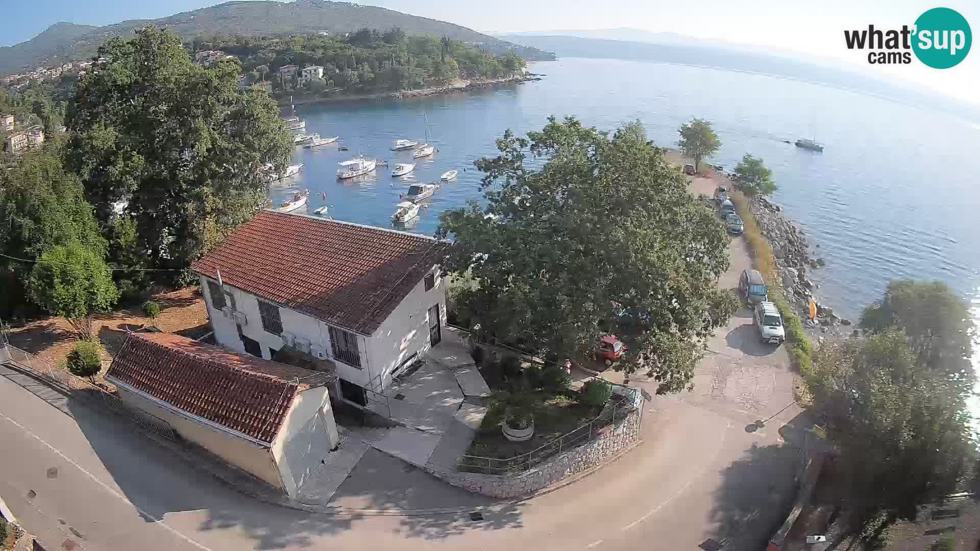 Webcam Ika Hafen – LIVE Blick auf den Hafen und die Lichter von Opatija