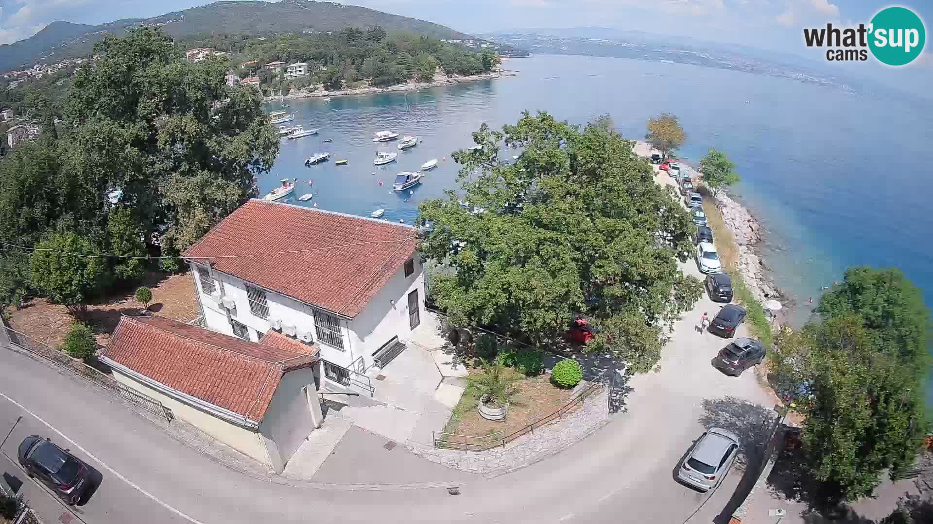 Webcam Ika Hafen – LIVE Blick auf den Hafen und die Lichter von Opatija