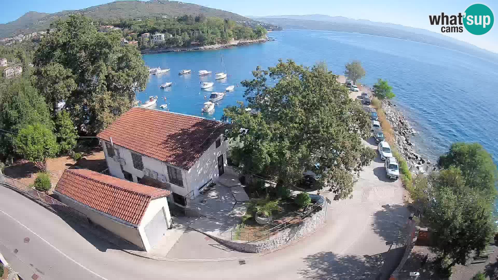 Webcam Ika Hafen – LIVE Blick auf den Hafen und die Lichter von Opatija