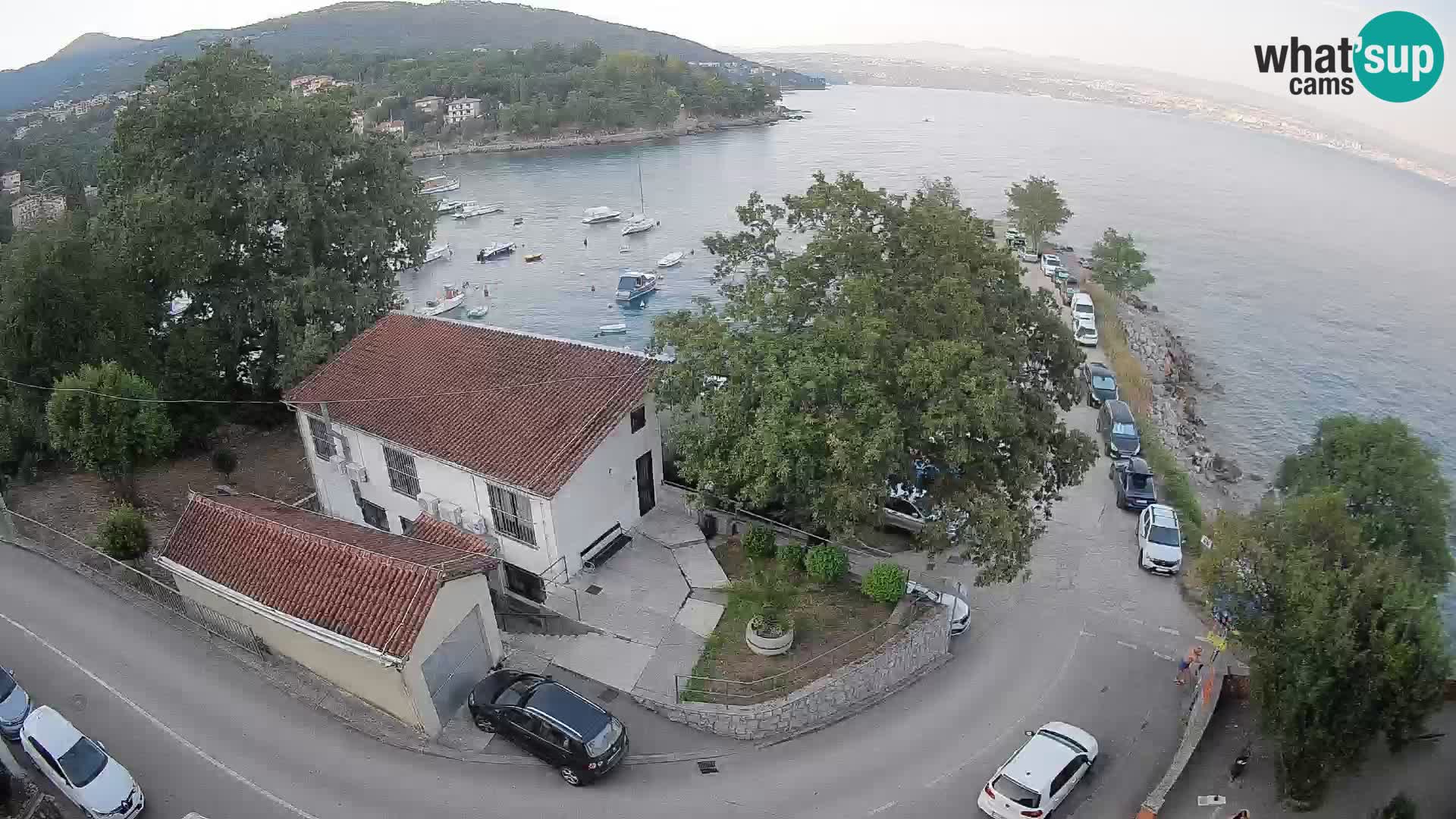 Webcam Ika Hafen – LIVE Blick auf den Hafen und die Lichter von Opatija