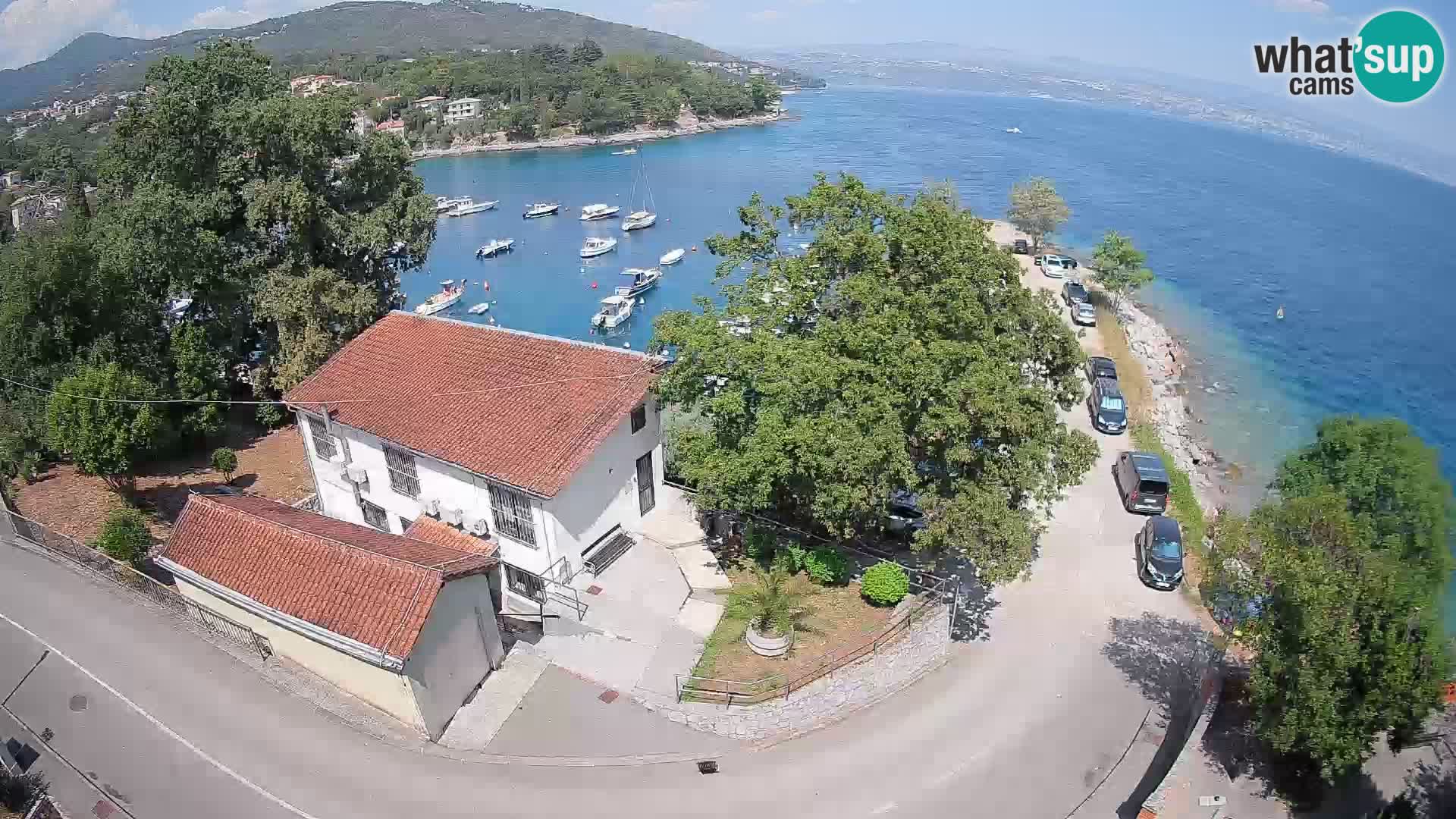 Webcam Ika Hafen – LIVE Blick auf den Hafen und die Lichter von Opatija