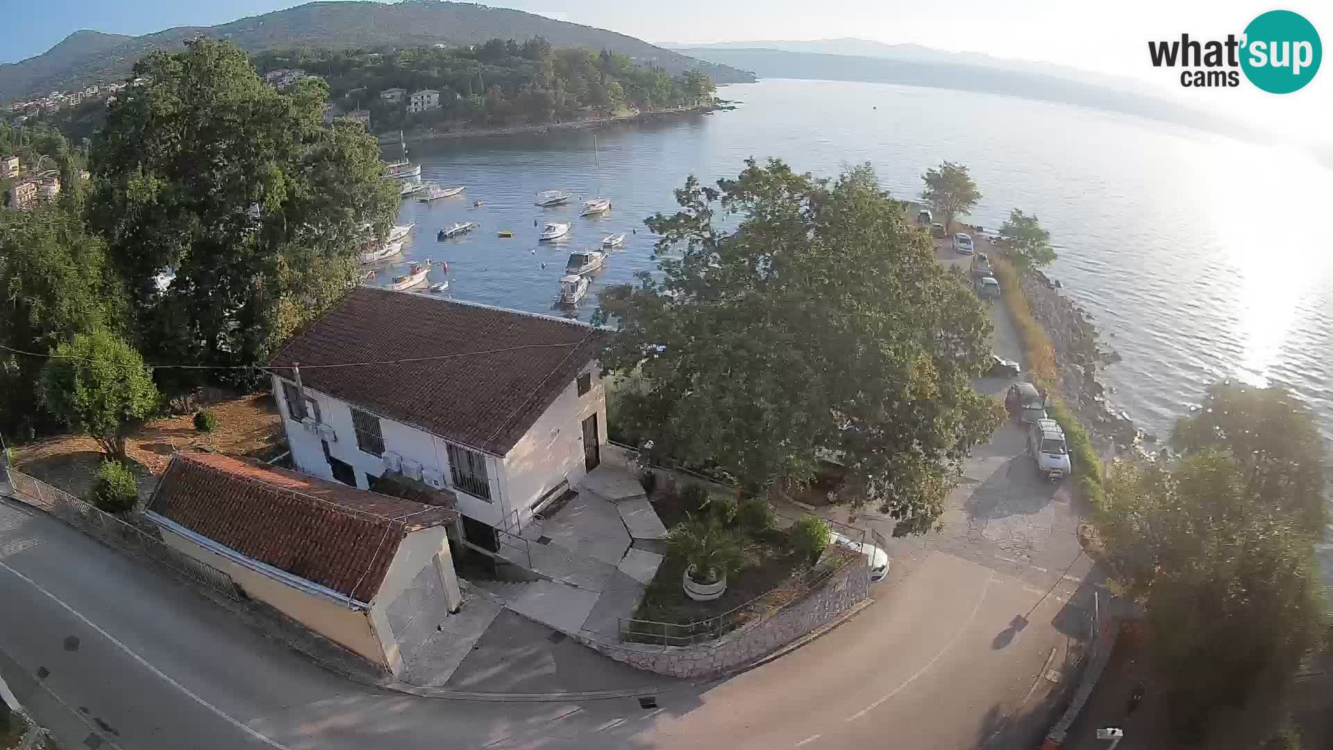 Webcam Ika Hafen – LIVE Blick auf den Hafen und die Lichter von Opatija