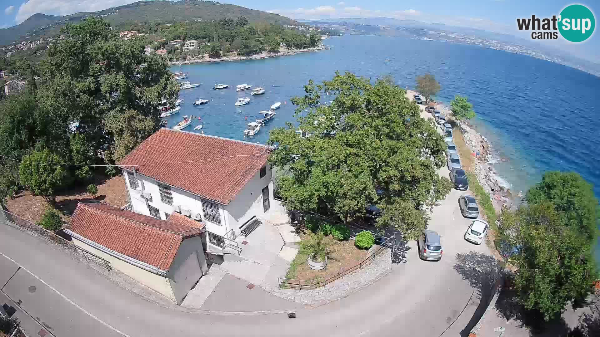 Webcam Ika Hafen – LIVE Blick auf den Hafen und die Lichter von Opatija
