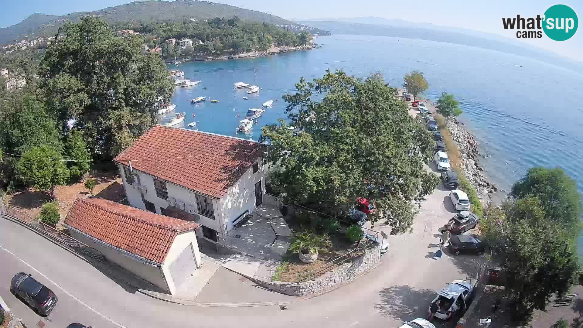 Webcam Ika Hafen – LIVE Blick auf den Hafen und die Lichter von Opatija