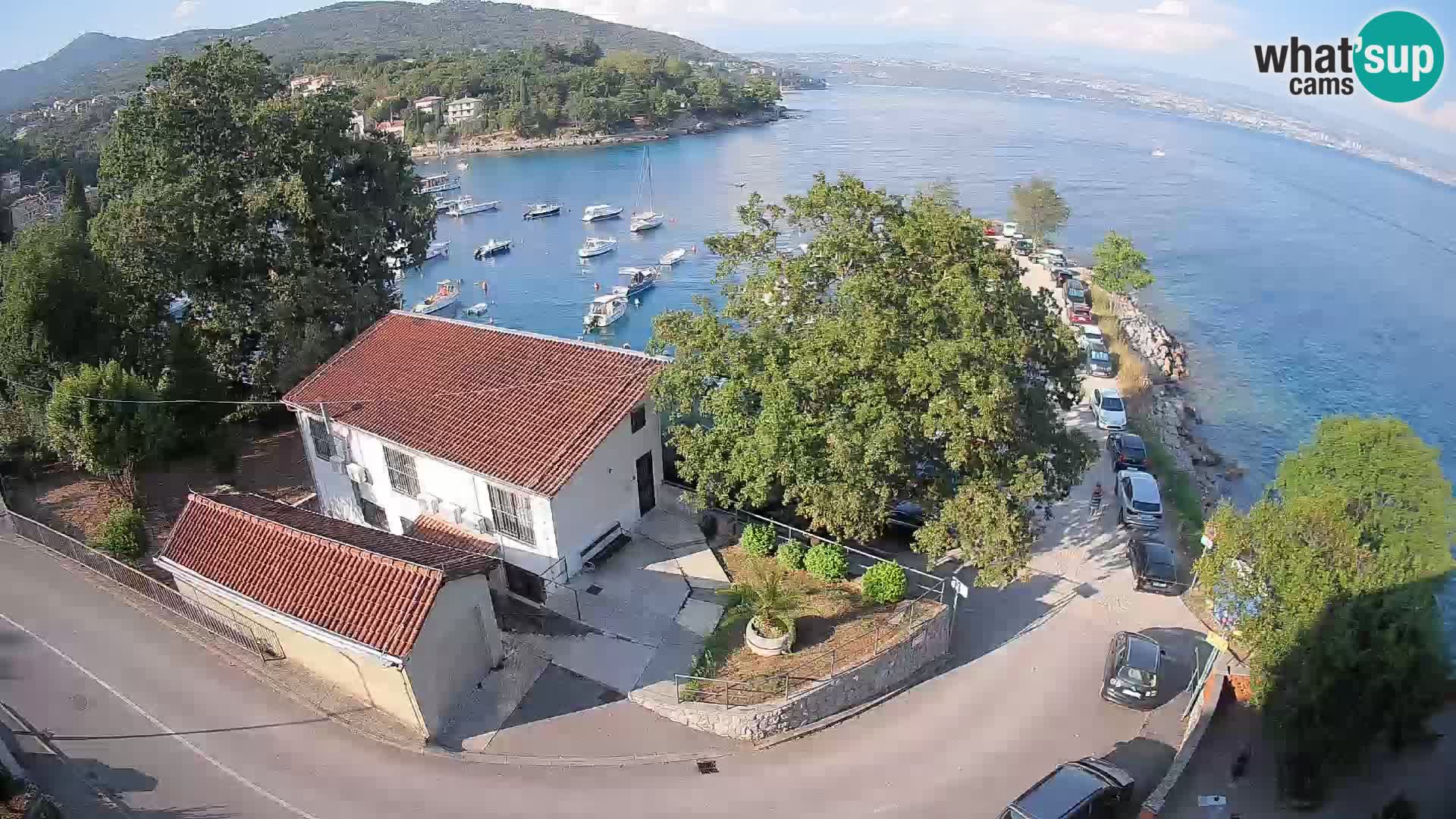 Webcam Ika Hafen – LIVE Blick auf den Hafen und die Lichter von Opatija