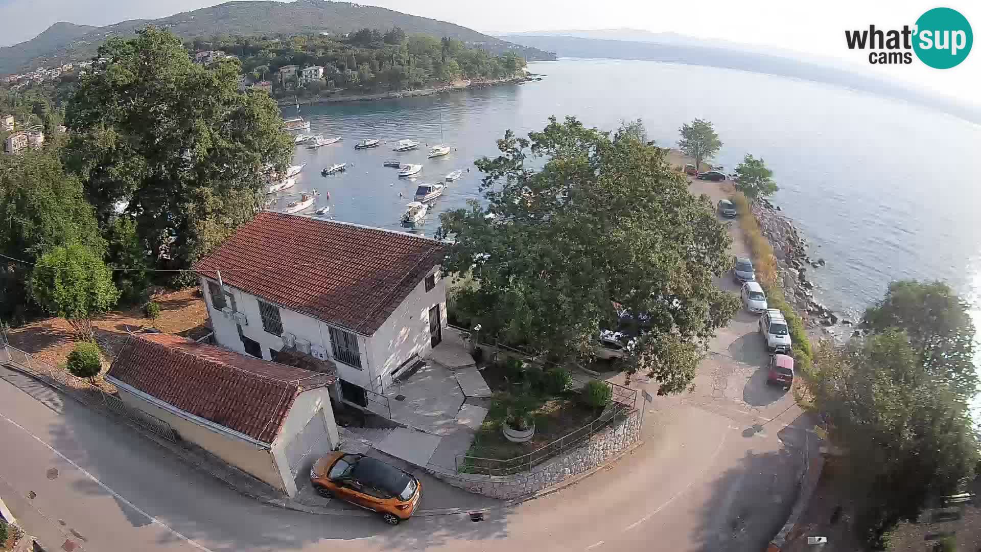 Webcam porto Ika – Vista LIVE sul porto e le luci di Opatija