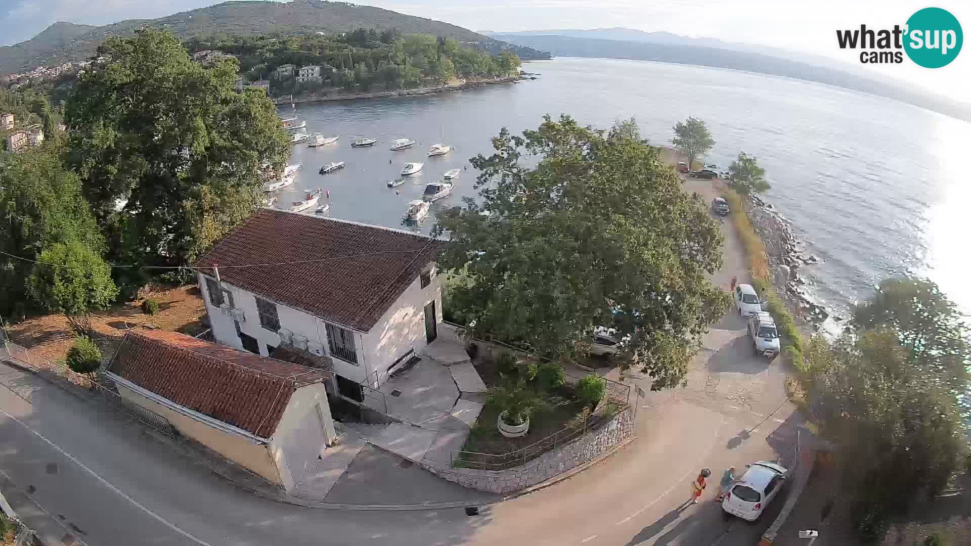 Webcam Ika Hafen – LIVE Blick auf den Hafen und die Lichter von Opatija