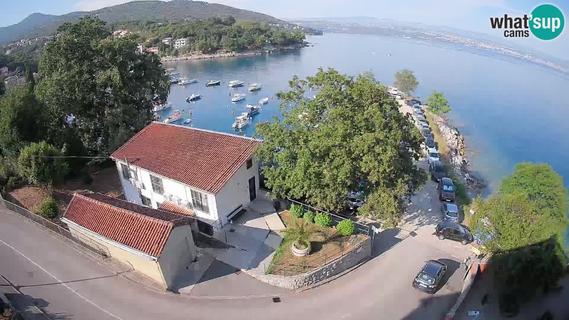 Webcam Ika Hafen – LIVE Blick auf den Hafen und die Lichter von Opatija