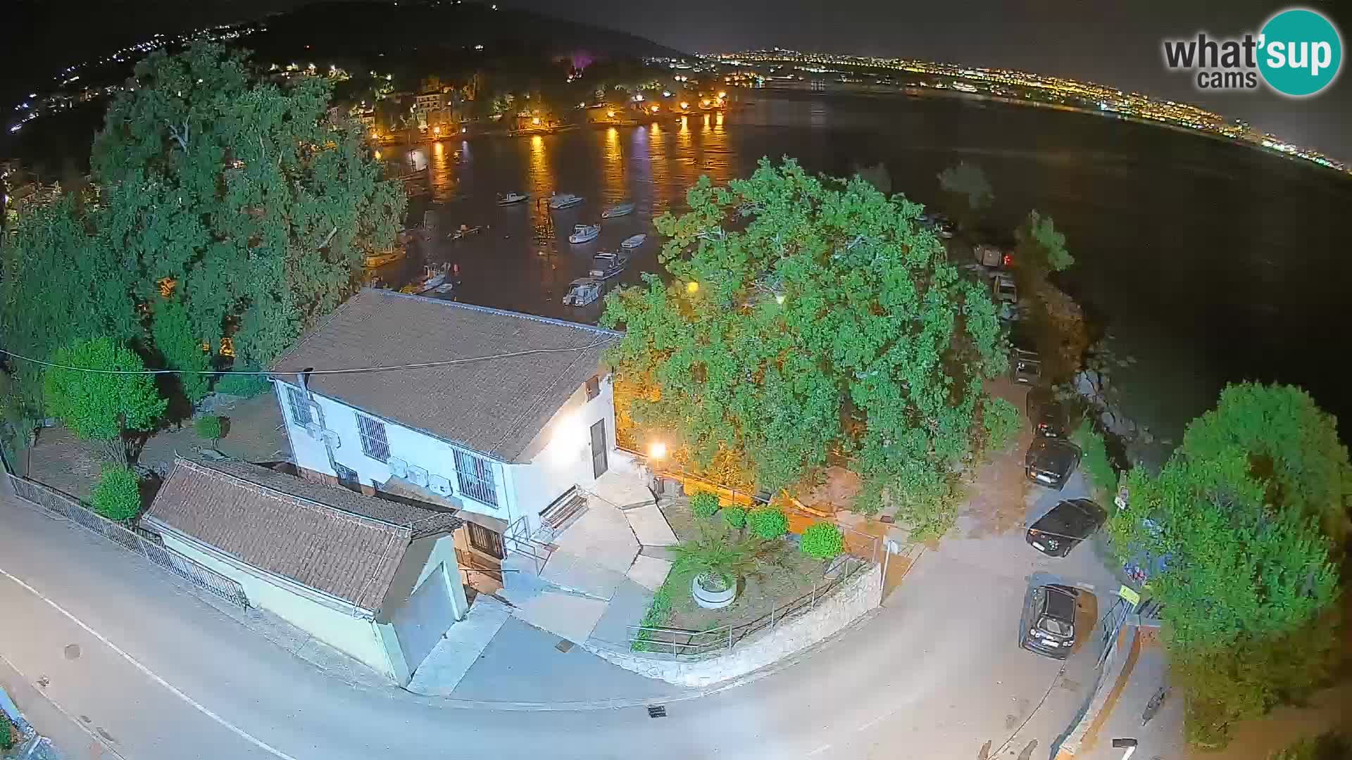 Webcam Ika Hafen – LIVE Blick auf den Hafen und die Lichter von Opatija