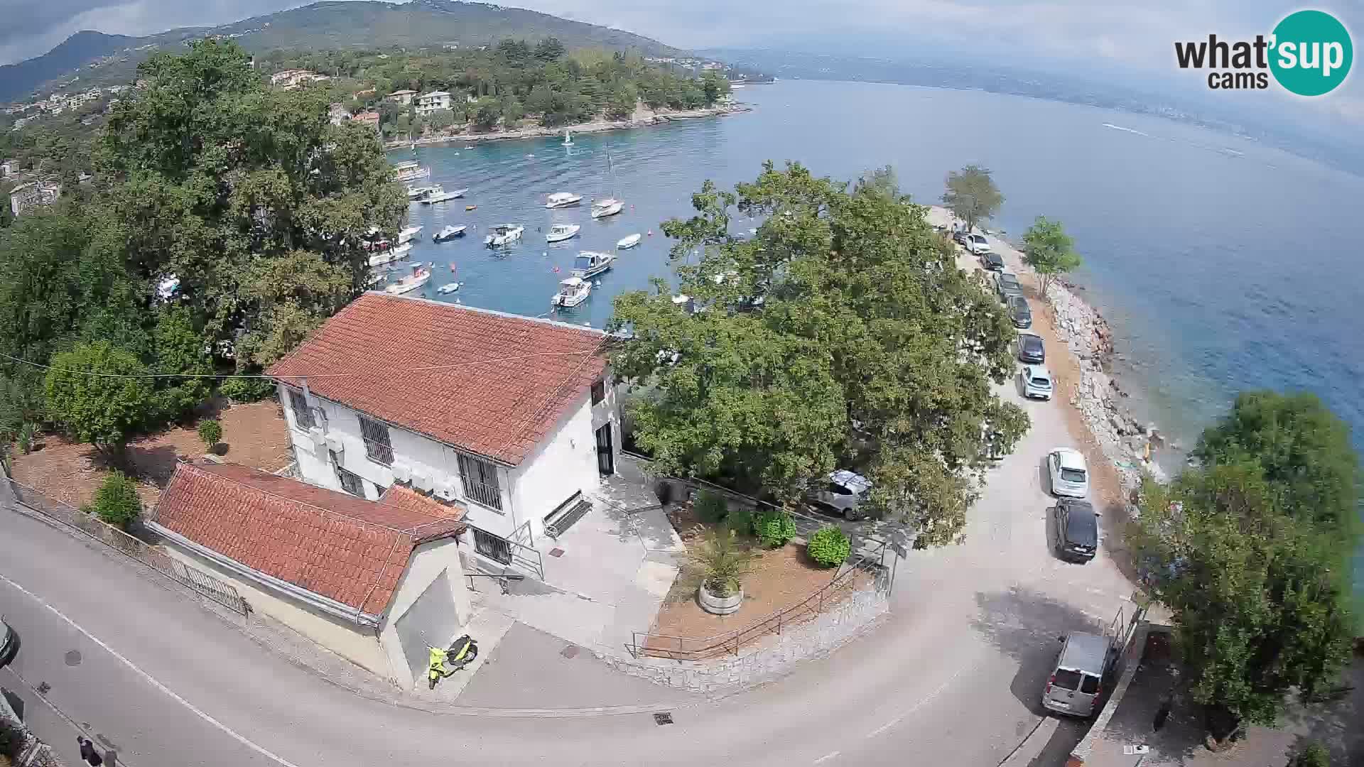 Webcam Ika Hafen – LIVE Blick auf den Hafen und die Lichter von Opatija