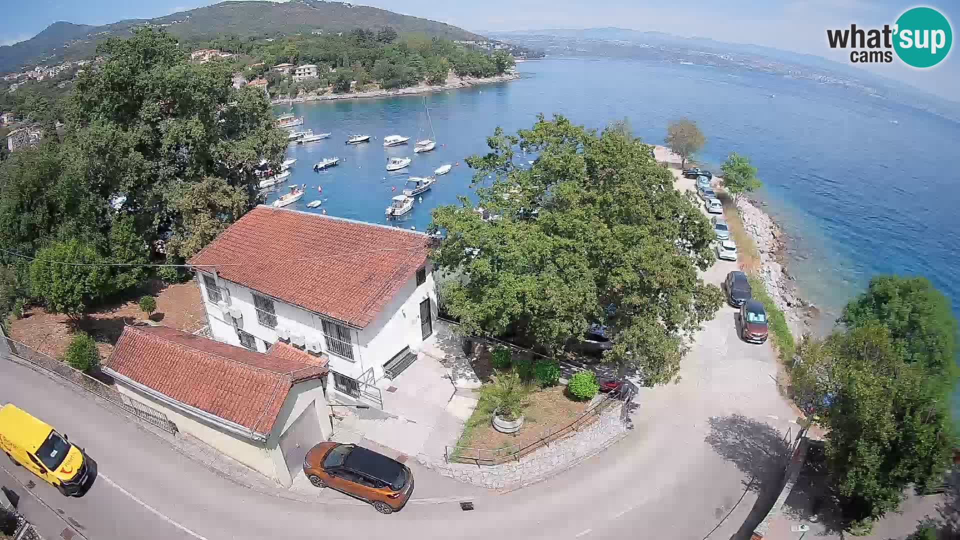 Webcam Ika Hafen – LIVE Blick auf den Hafen und die Lichter von Opatija