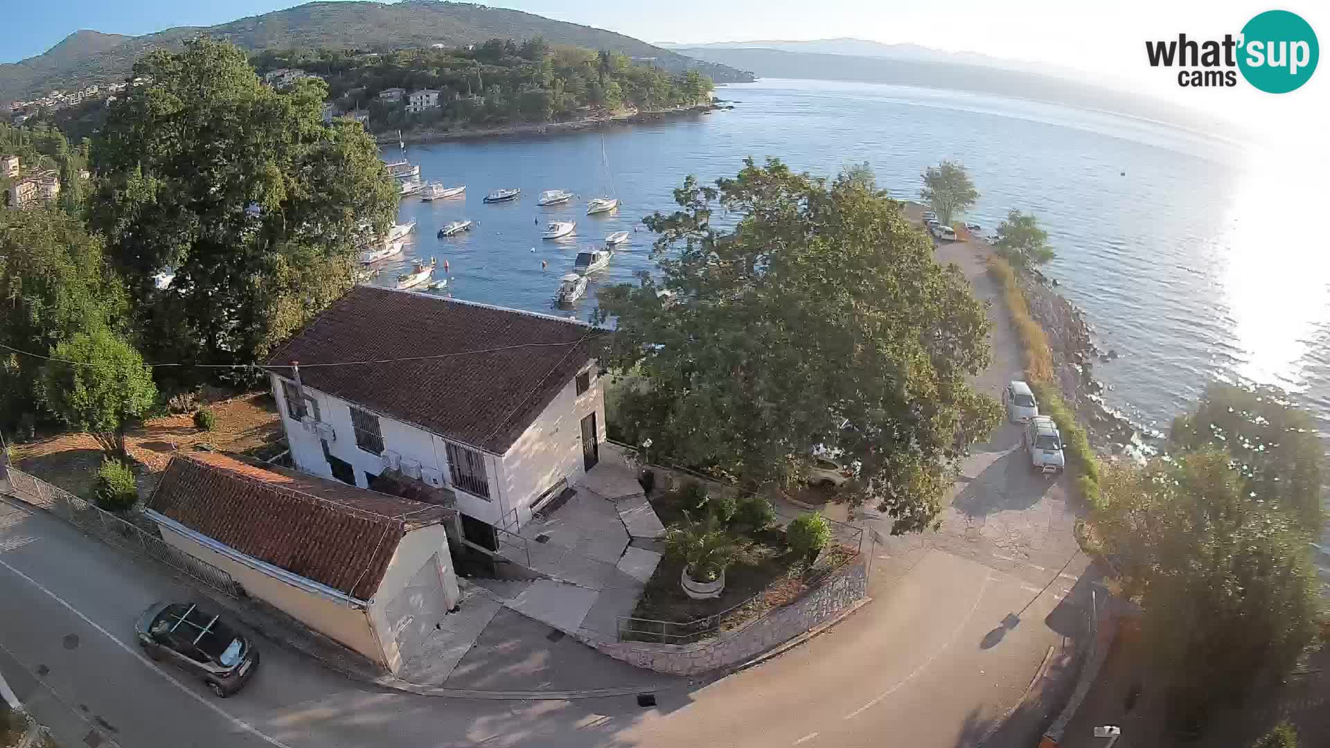 Webcam Ika Hafen – LIVE Blick auf den Hafen und die Lichter von Opatija