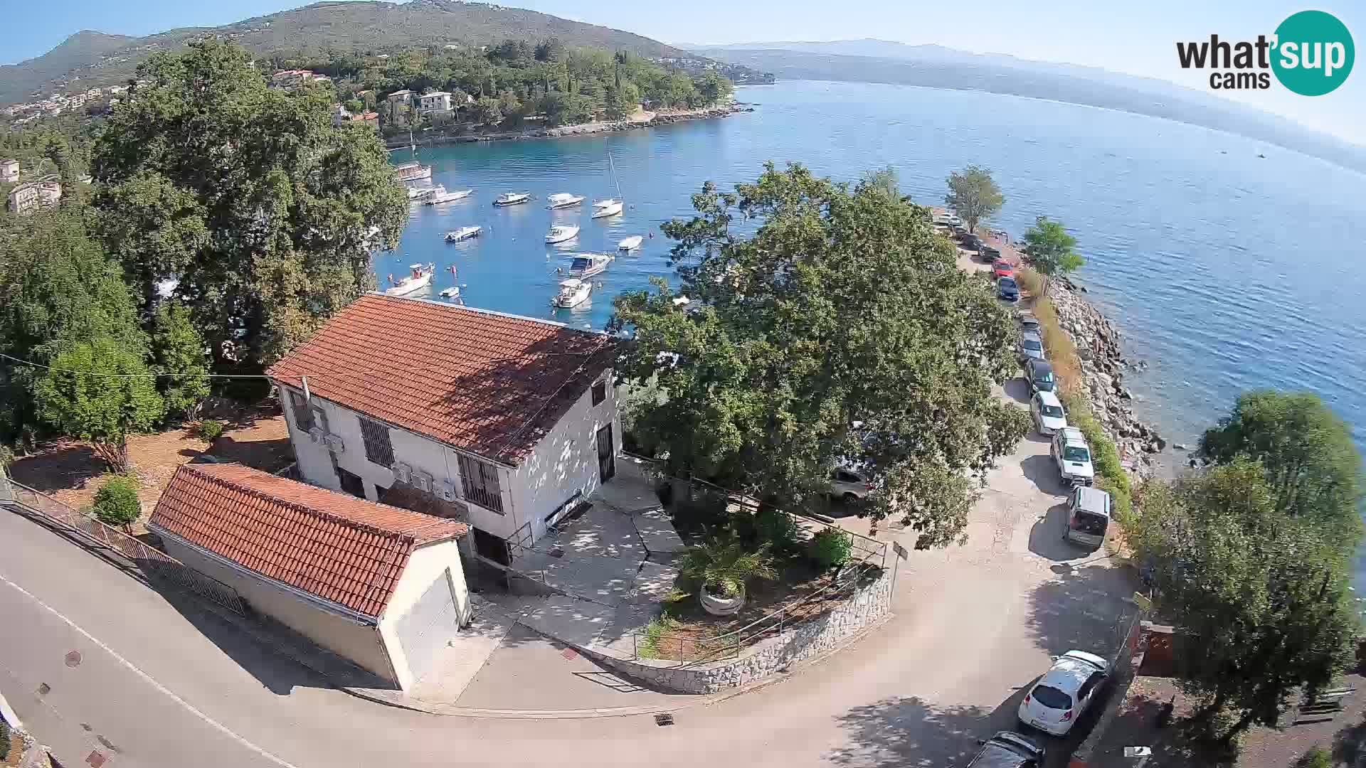 Ika Harbor Webcam – LIVE View of the Harbor and Opatija Lights
