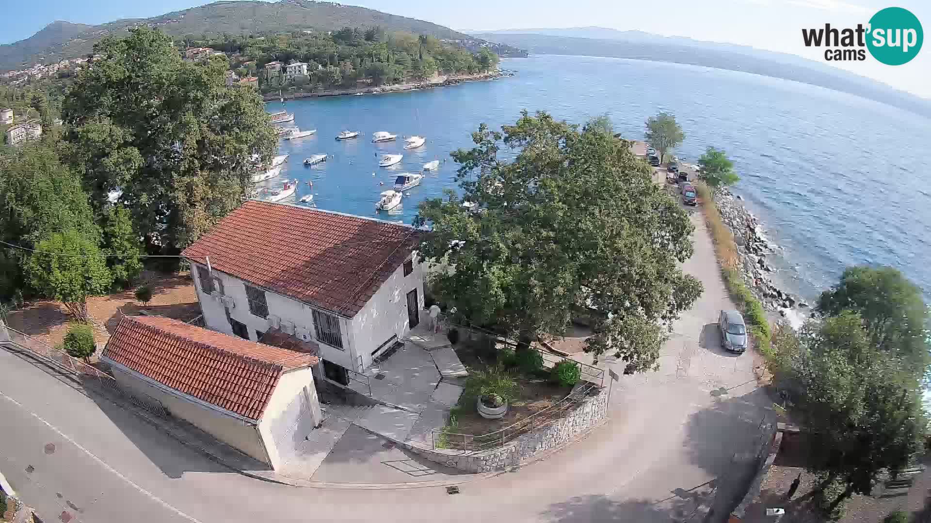 Webcam Ika Hafen – LIVE Blick auf den Hafen und die Lichter von Opatija