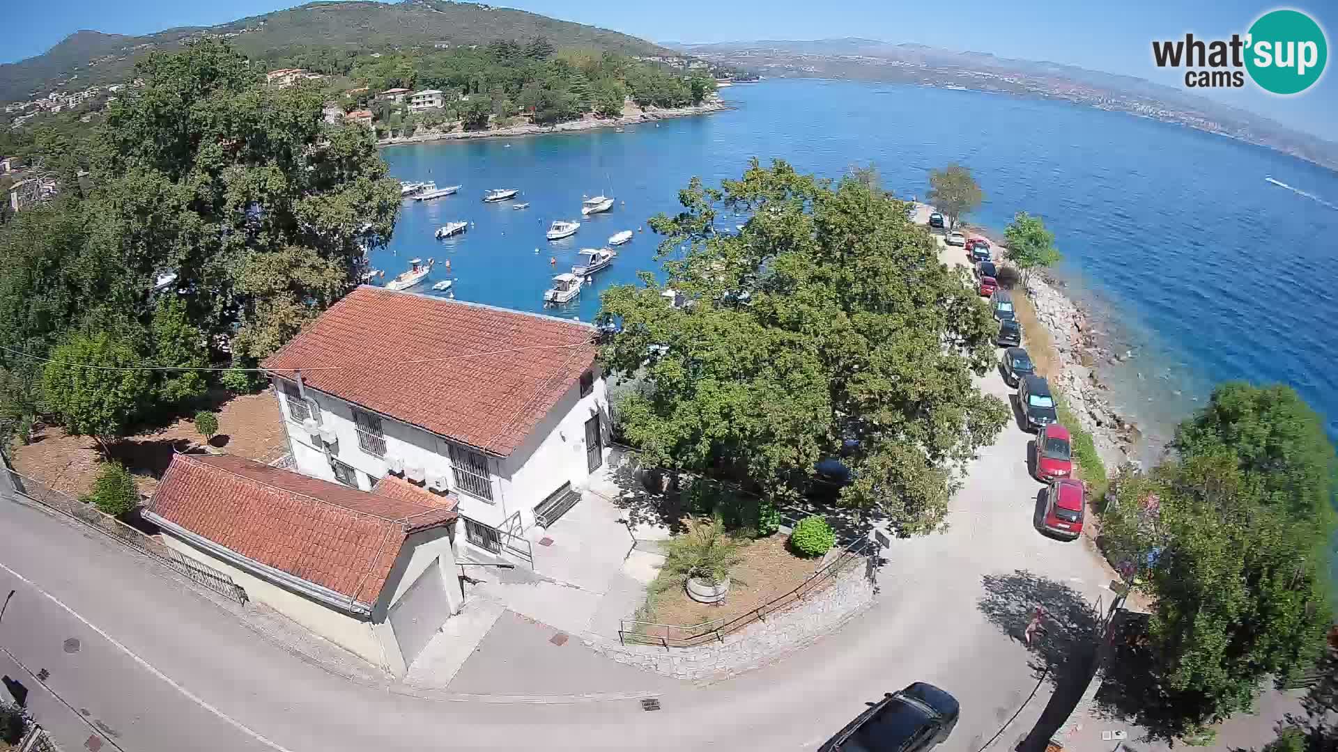 Webcam Ika Hafen – LIVE Blick auf den Hafen und die Lichter von Opatija