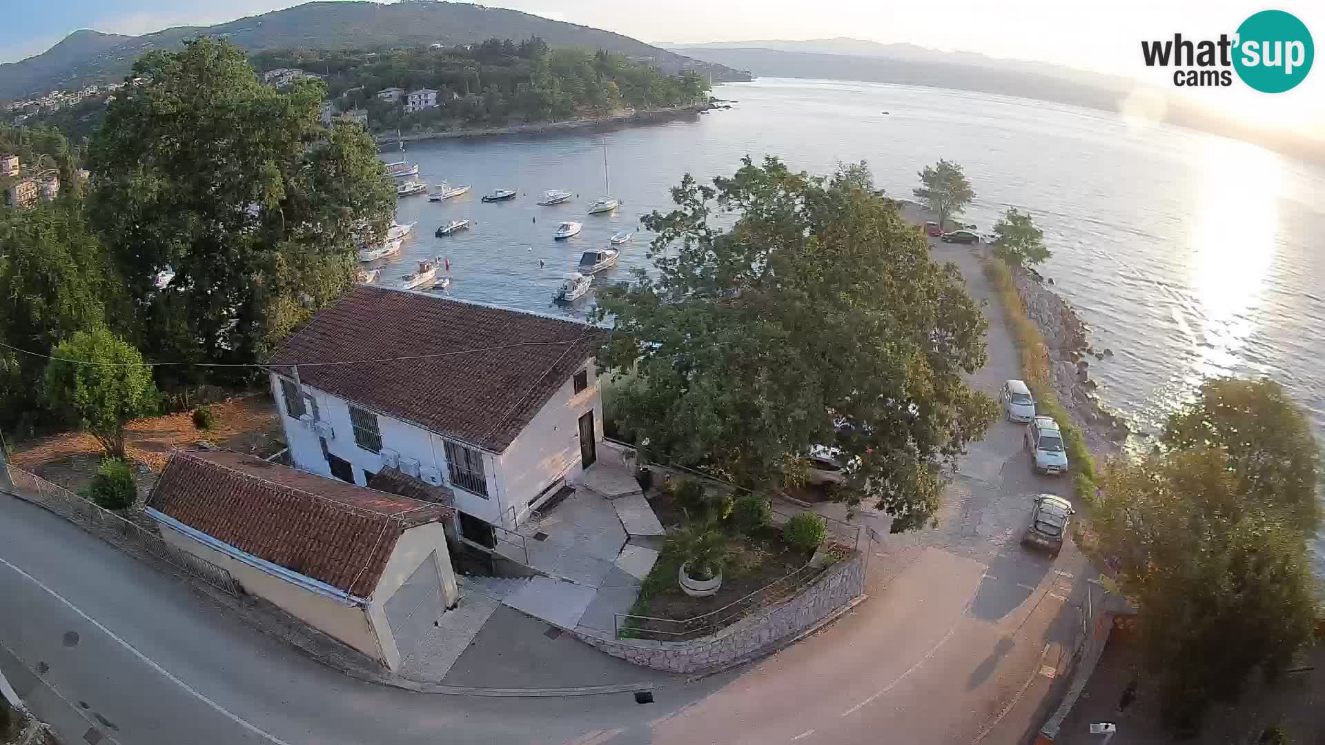 Webcam Ika Hafen – LIVE Blick auf den Hafen und die Lichter von Opatija