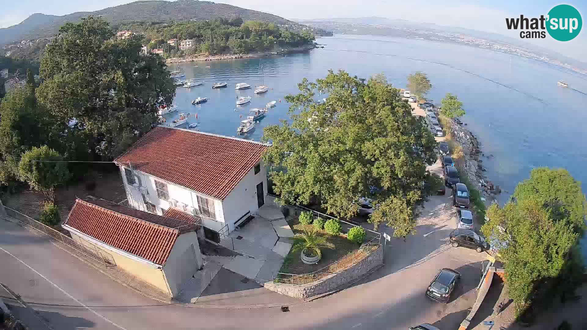 Webcam Ika Hafen – LIVE Blick auf den Hafen und die Lichter von Opatija