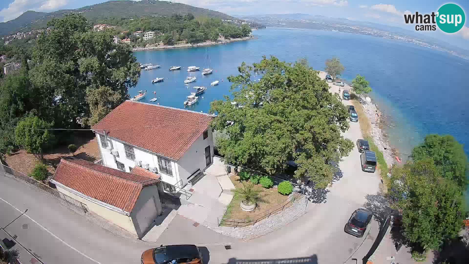 Webcam Ika Hafen – LIVE Blick auf den Hafen und die Lichter von Opatija