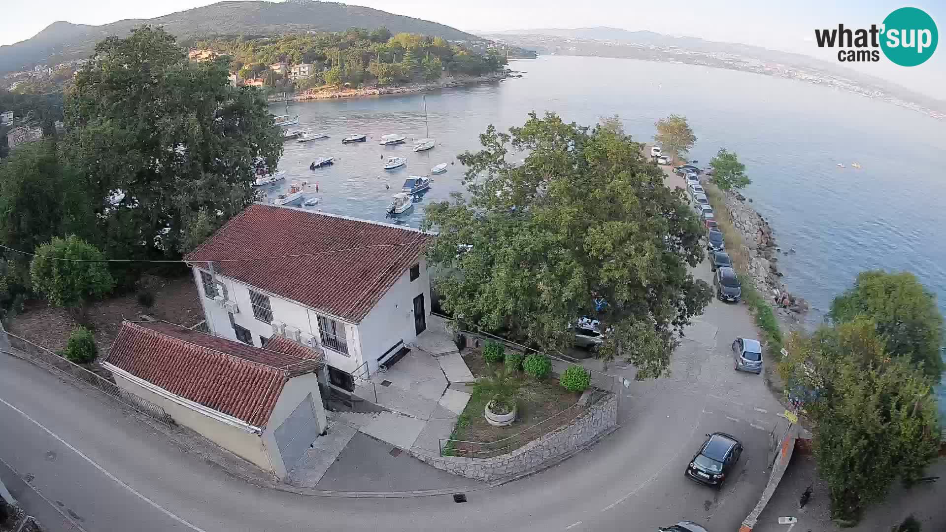 Webcam Ika Hafen – LIVE Blick auf den Hafen und die Lichter von Opatija