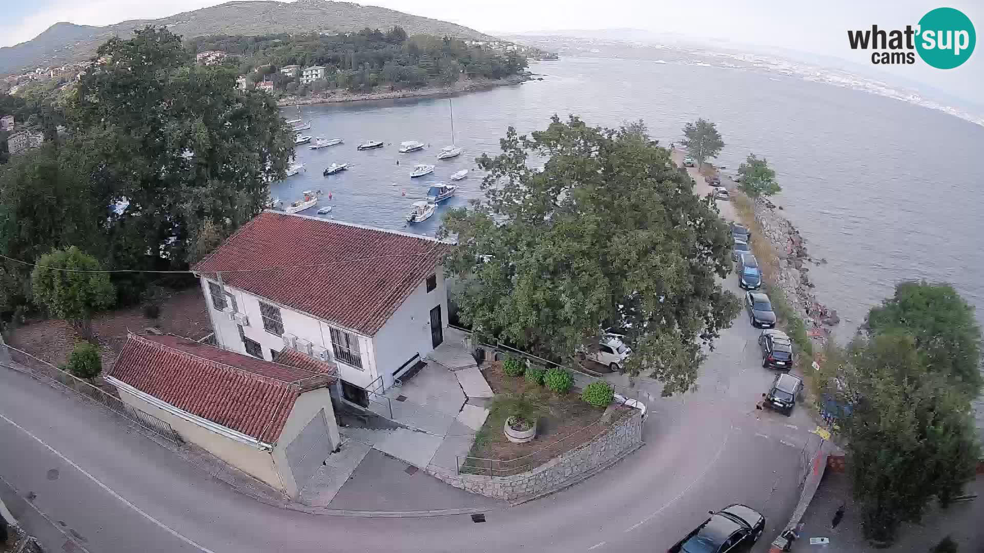 Webcam Ika Hafen – LIVE Blick auf den Hafen und die Lichter von Opatija