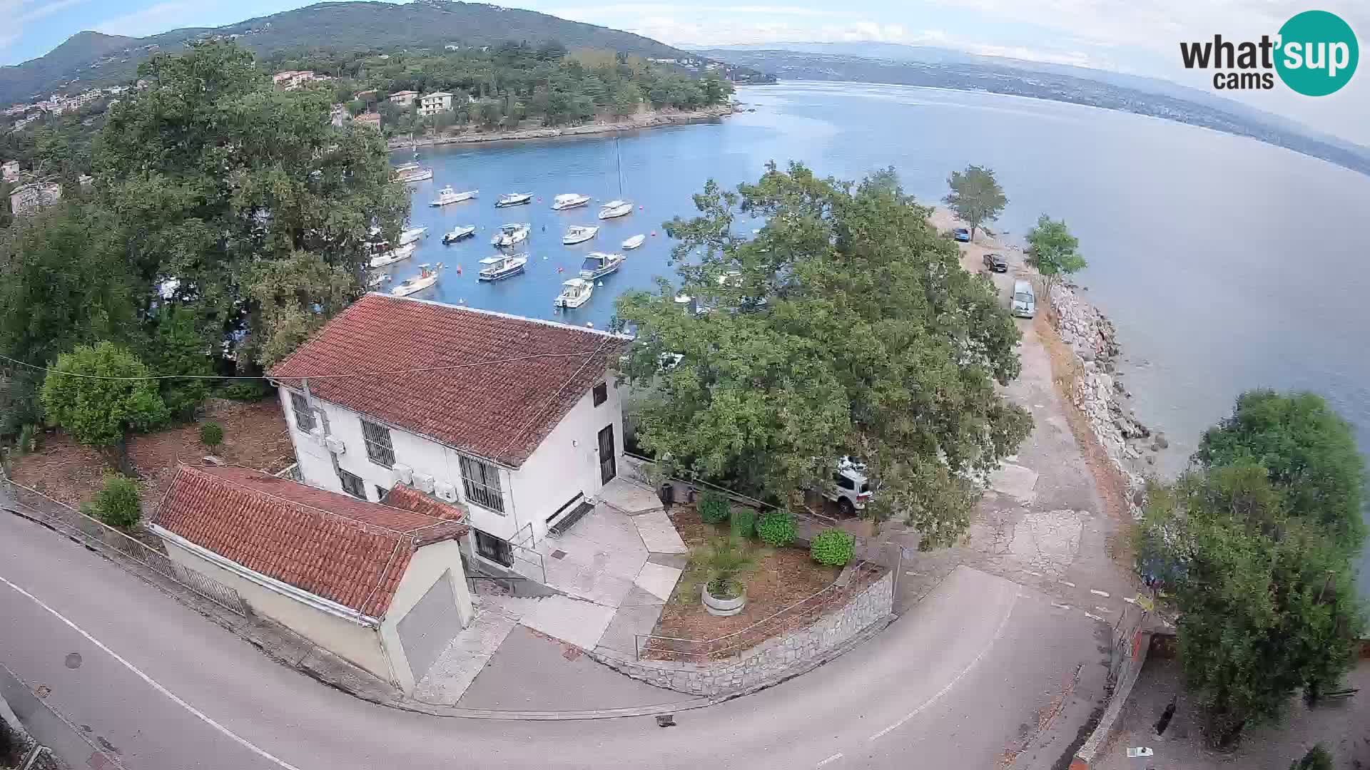 Webcam Ika Hafen – LIVE Blick auf den Hafen und die Lichter von Opatija