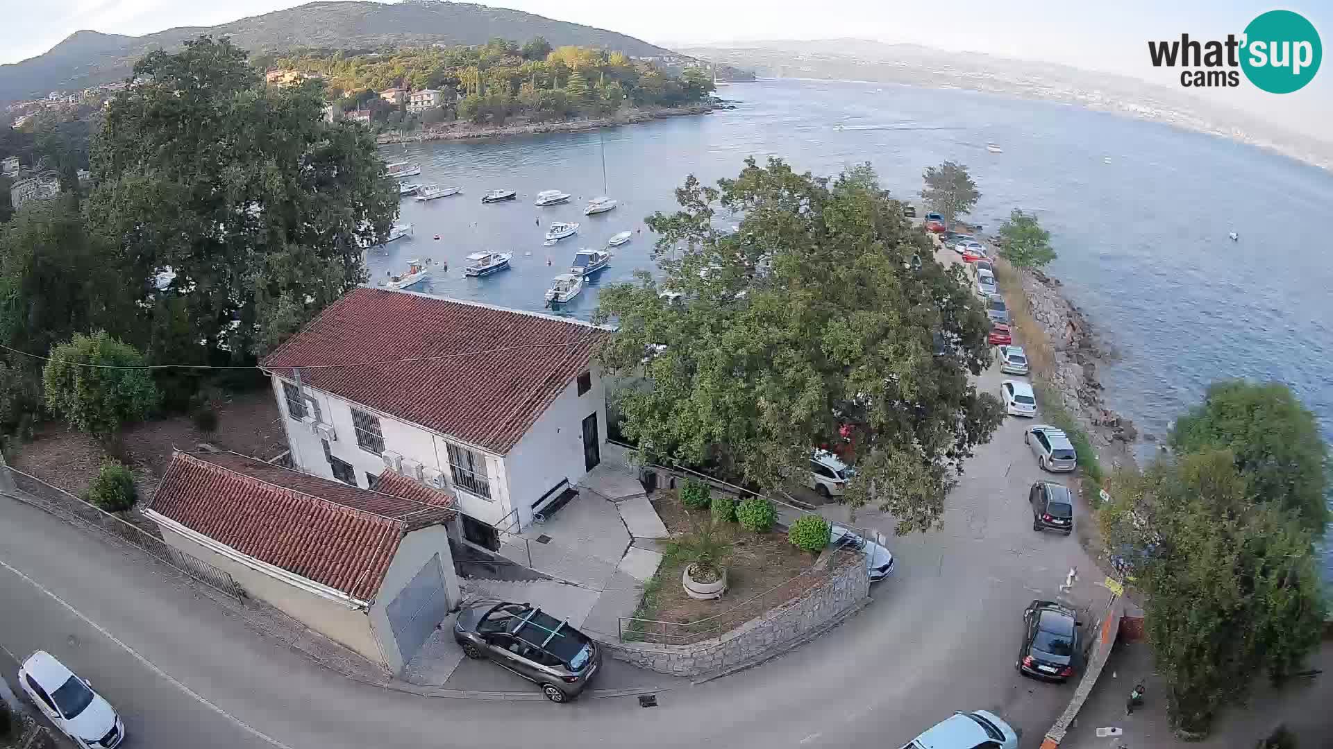 Webcam Ika Hafen – LIVE Blick auf den Hafen und die Lichter von Opatija