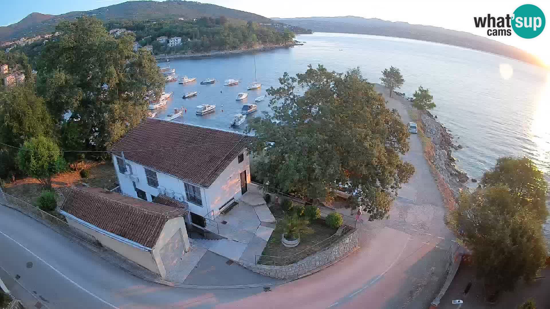 Webcam Ika Hafen – LIVE Blick auf den Hafen und die Lichter von Opatija