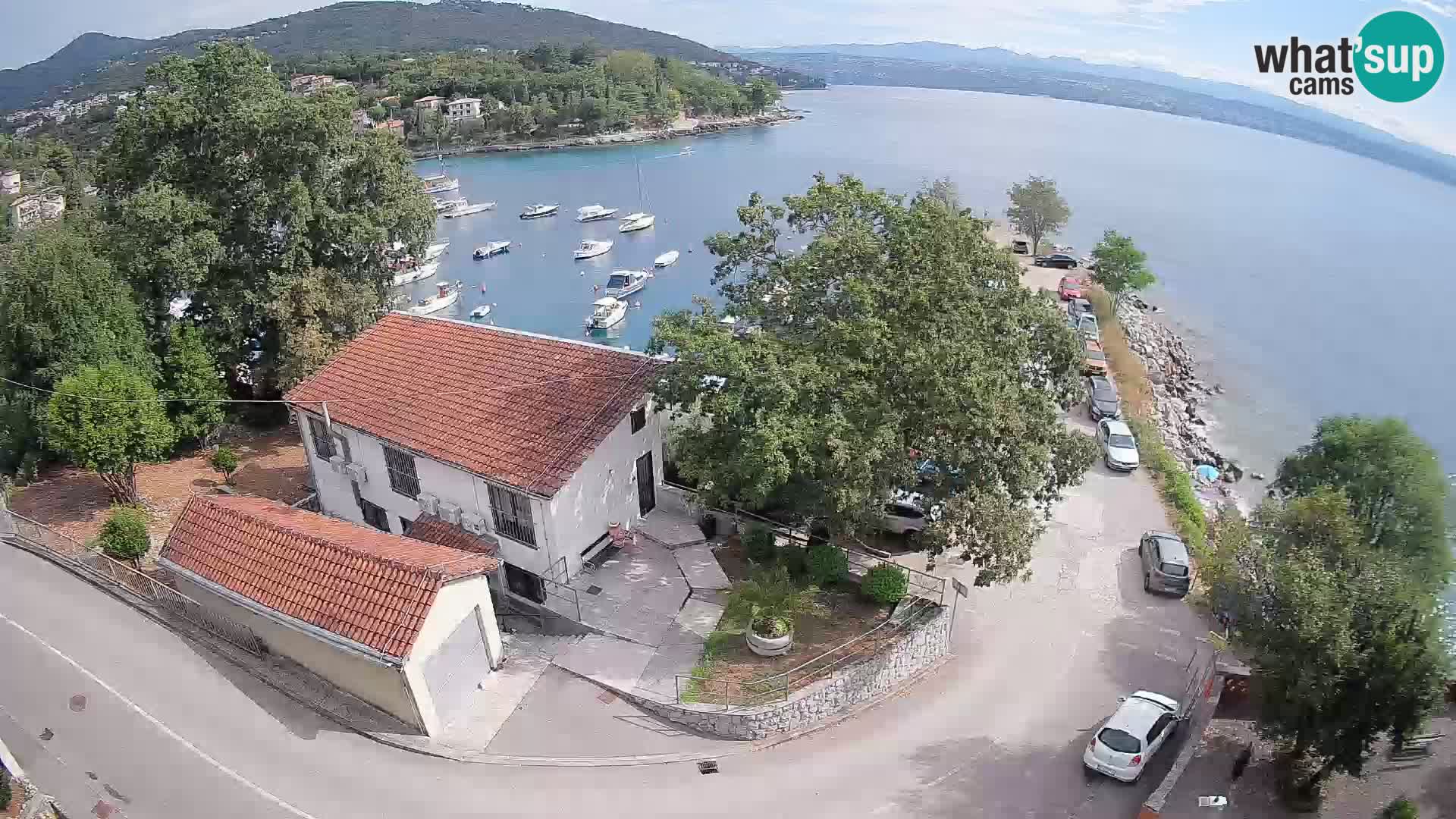 Webcam Ika Hafen – LIVE Blick auf den Hafen und die Lichter von Opatija