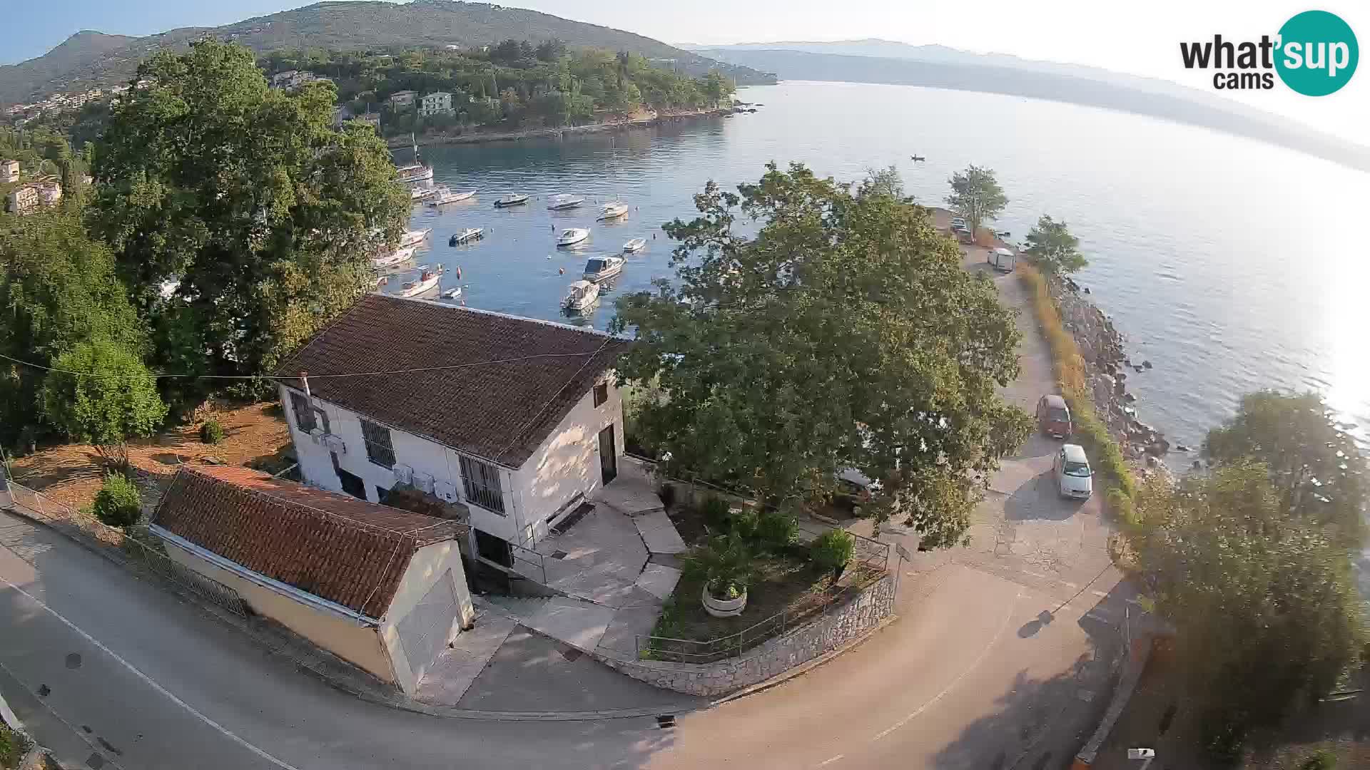 Webcam Ika Hafen – LIVE Blick auf den Hafen und die Lichter von Opatija