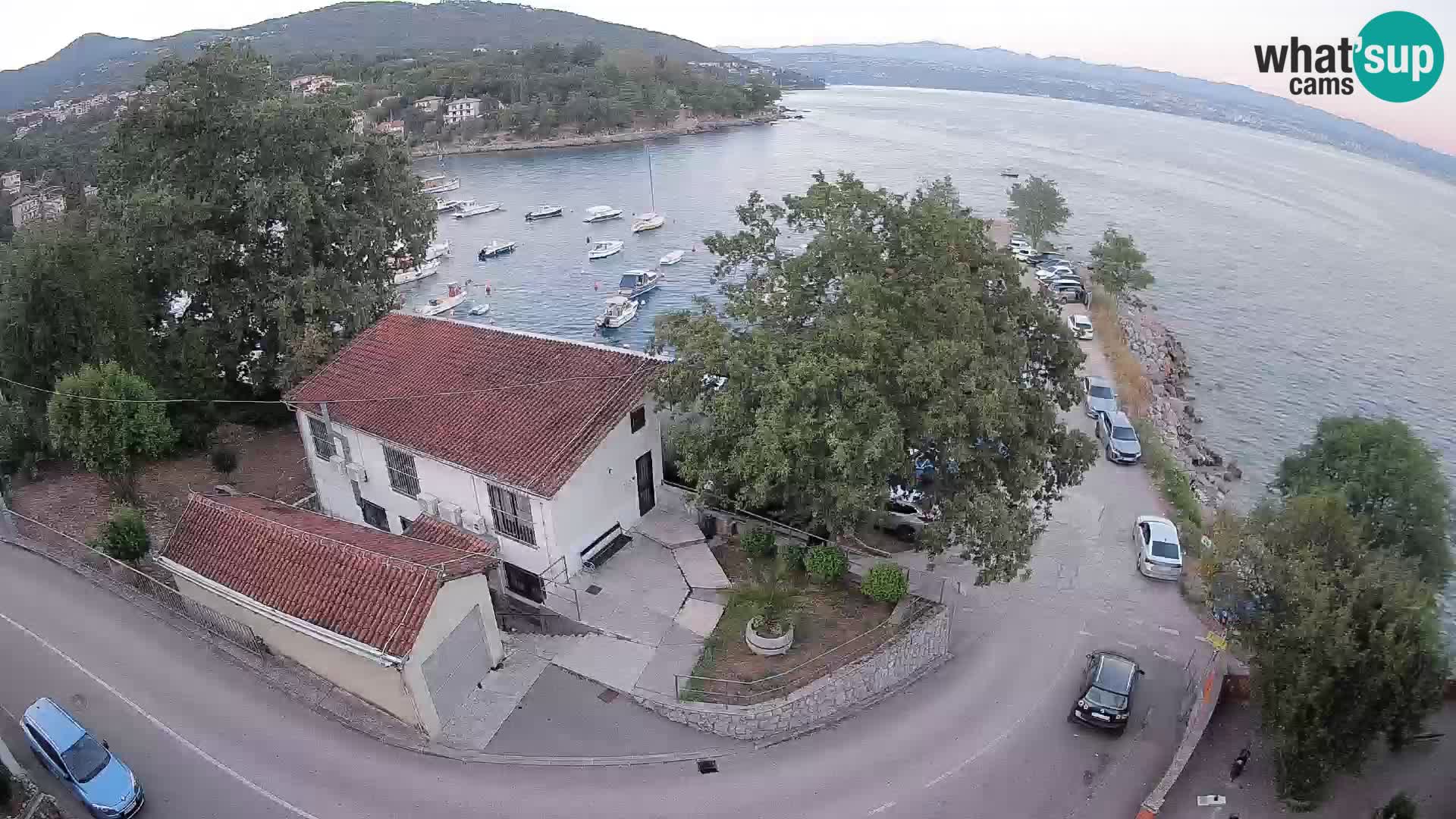 Webcam Ika Hafen – LIVE Blick auf den Hafen und die Lichter von Opatija