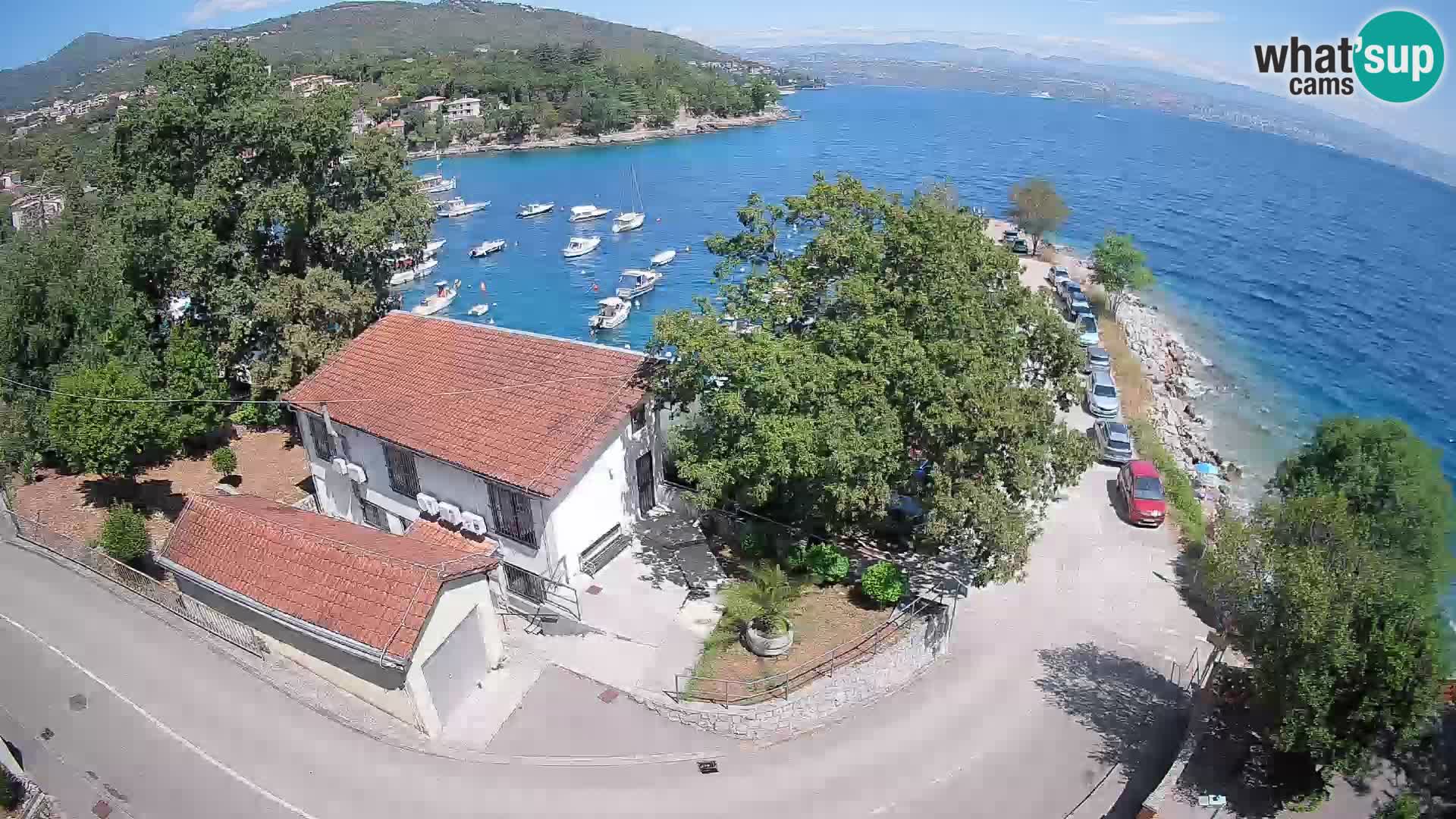Webcam Ika Hafen – LIVE Blick auf den Hafen und die Lichter von Opatija