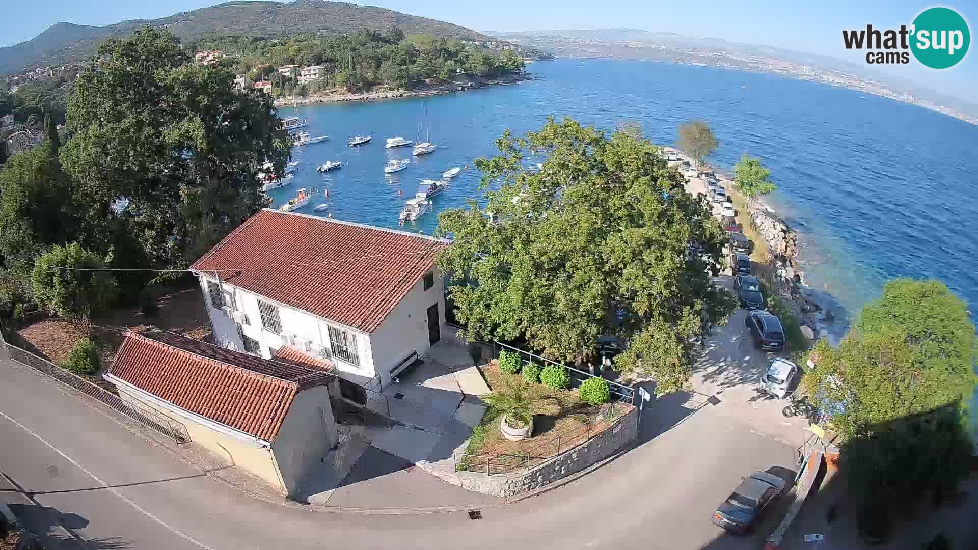 Webcam Ika Hafen – LIVE Blick auf den Hafen und die Lichter von Opatija