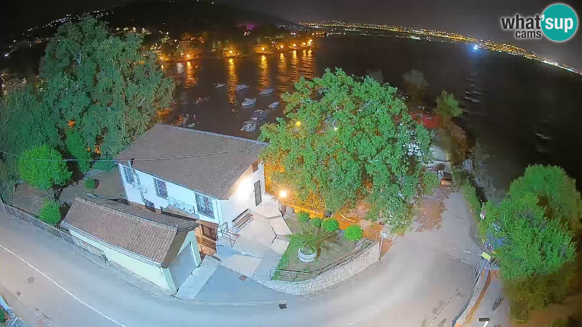 Webcam Ika Hafen – LIVE Blick auf den Hafen und die Lichter von Opatija