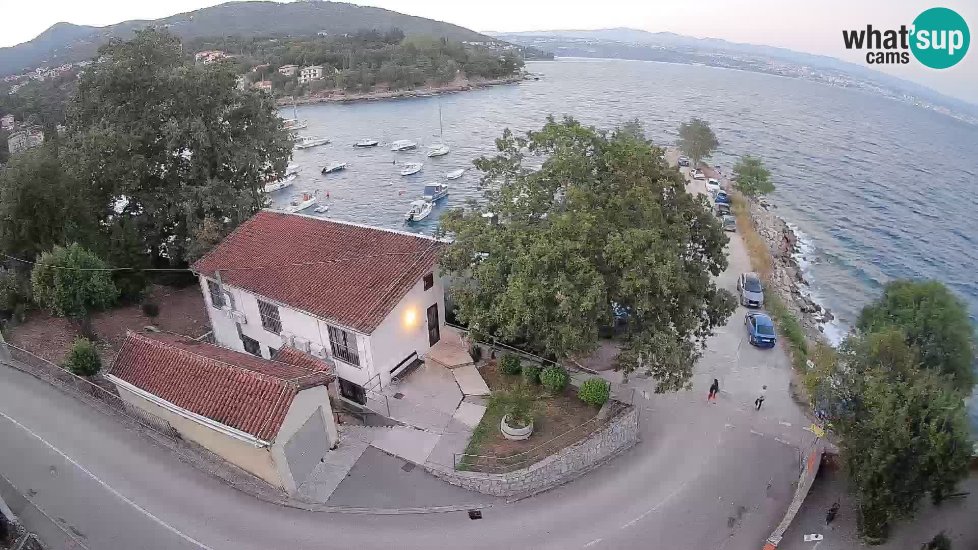 Webcam port d’Ika – Vue en direct et lumières d’Opatija