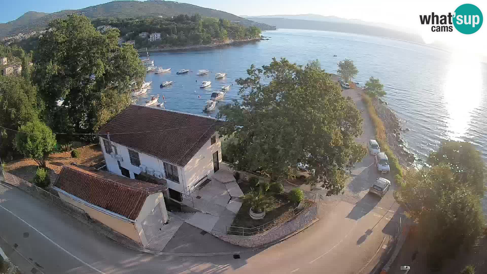 Webcam Ika Hafen – LIVE Blick auf den Hafen und die Lichter von Opatija