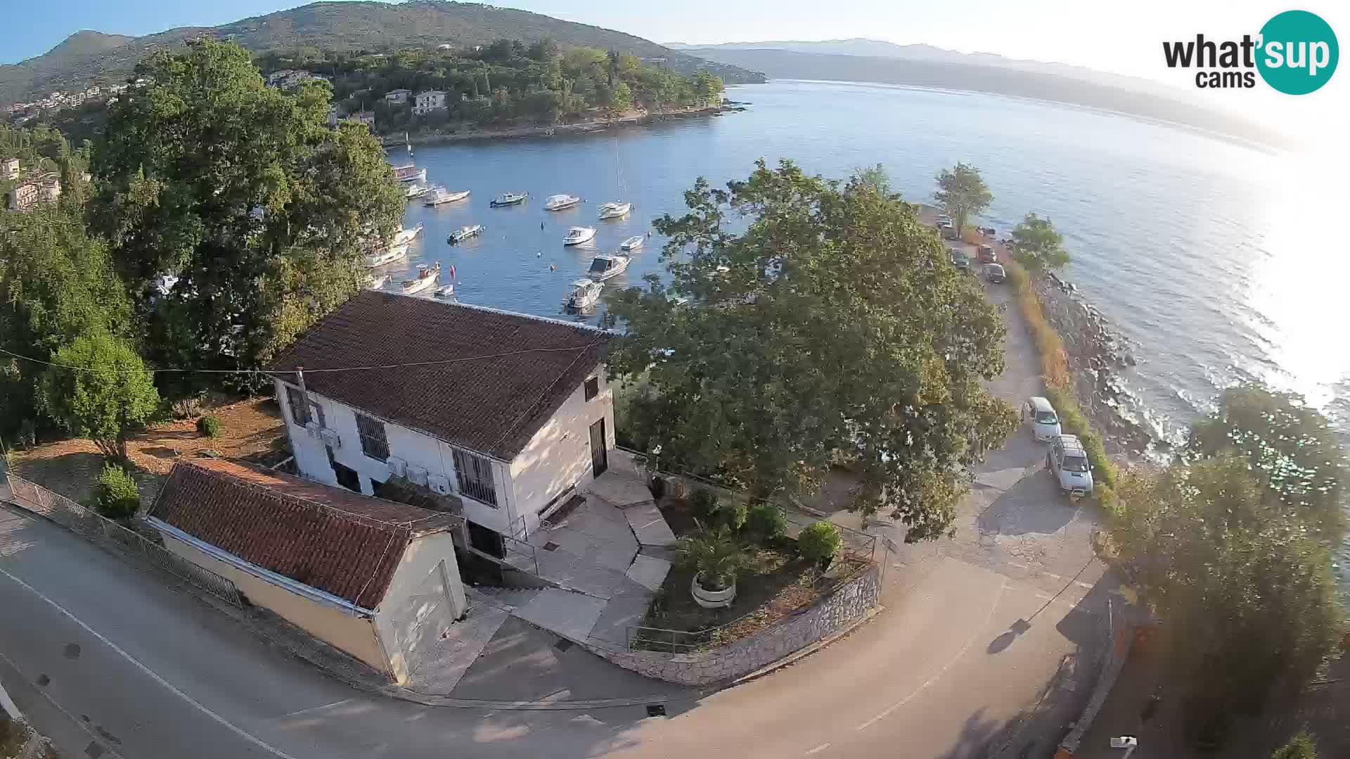 Webcam Ika Hafen – LIVE Blick auf den Hafen und die Lichter von Opatija