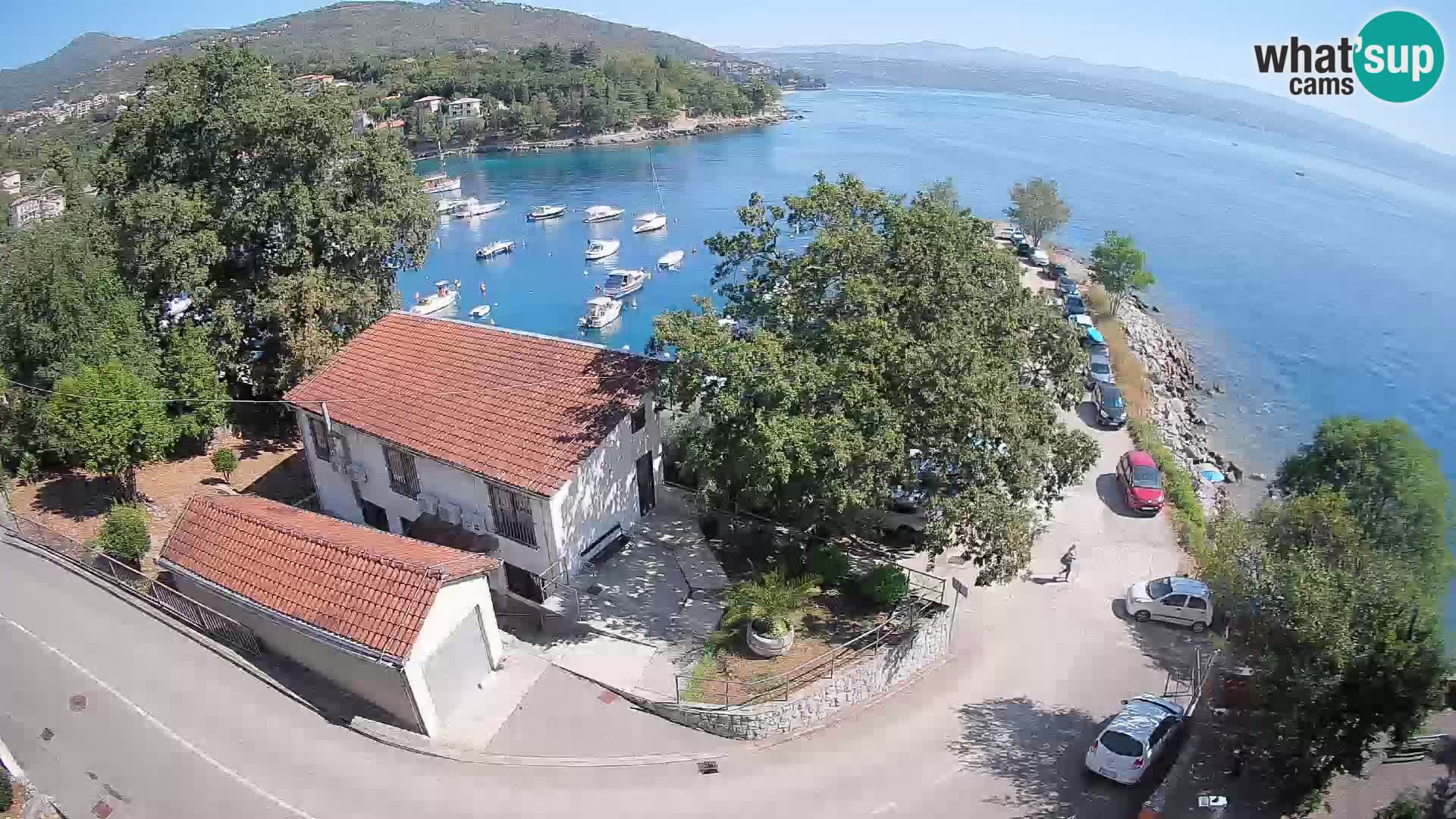 Webcam Ika Hafen – LIVE Blick auf den Hafen und die Lichter von Opatija