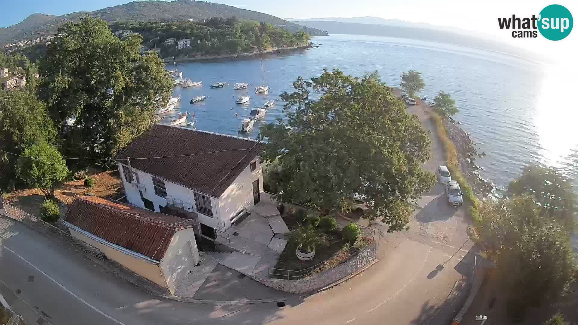 Webcam Ika Hafen – LIVE Blick auf den Hafen und die Lichter von Opatija