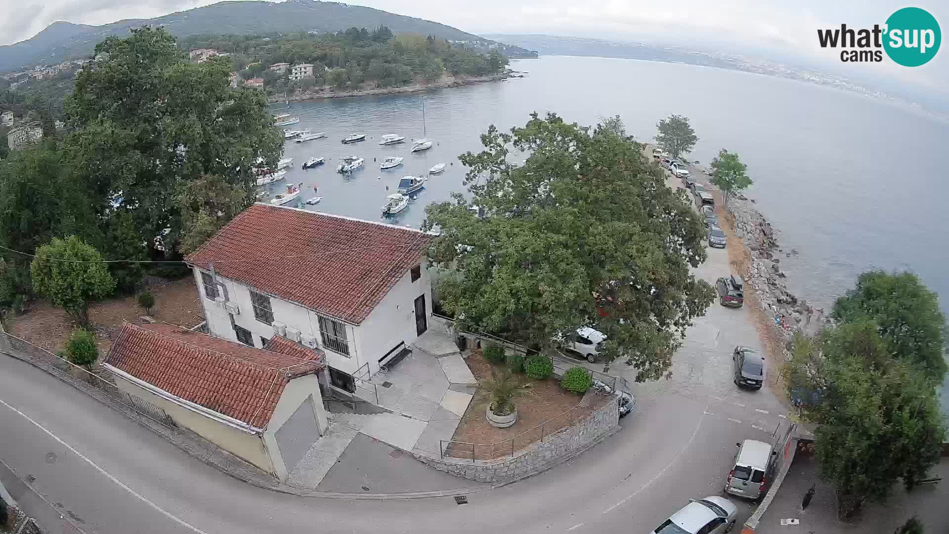 Webcam Ika Hafen – LIVE Blick auf den Hafen und die Lichter von Opatija