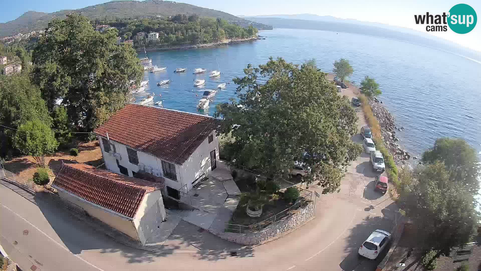 Webcam Ika Hafen – LIVE Blick auf den Hafen und die Lichter von Opatija