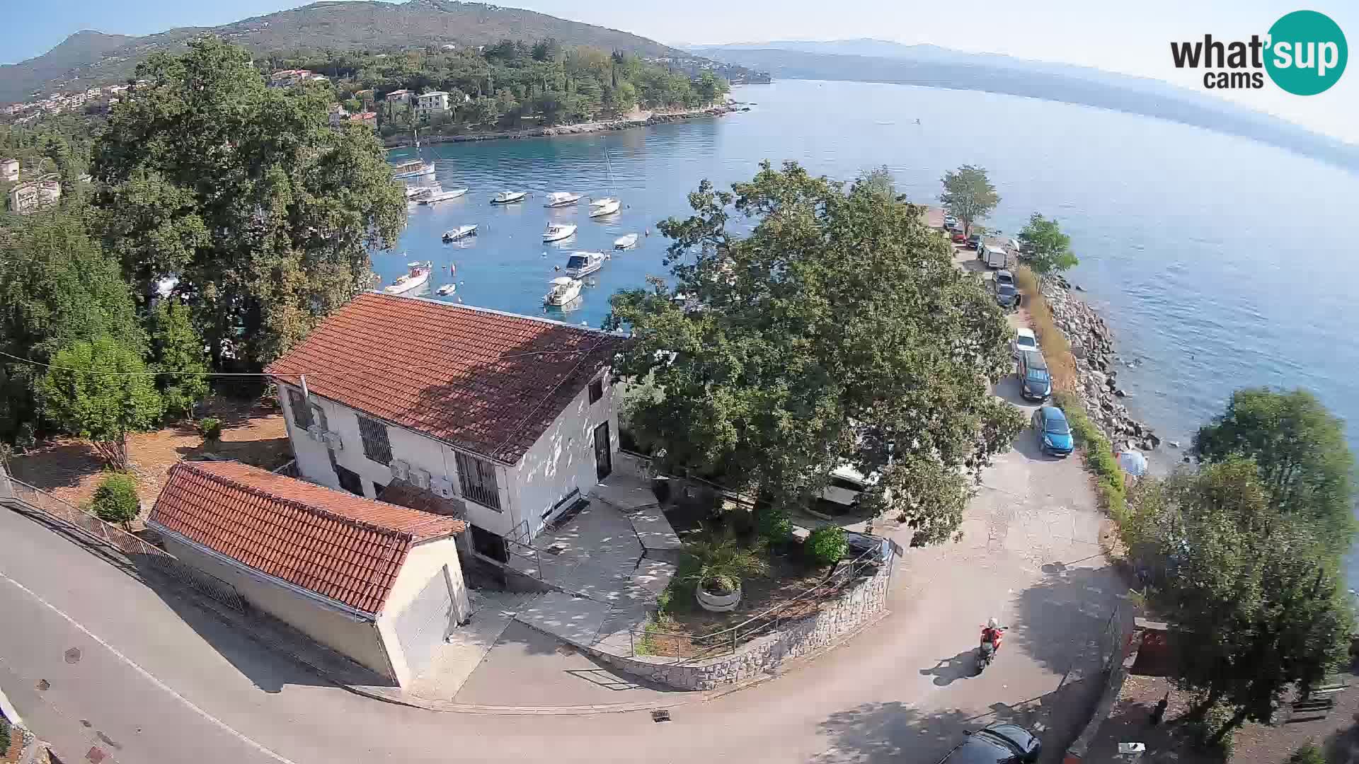 Webcam Ika Hafen – LIVE Blick auf den Hafen und die Lichter von Opatija