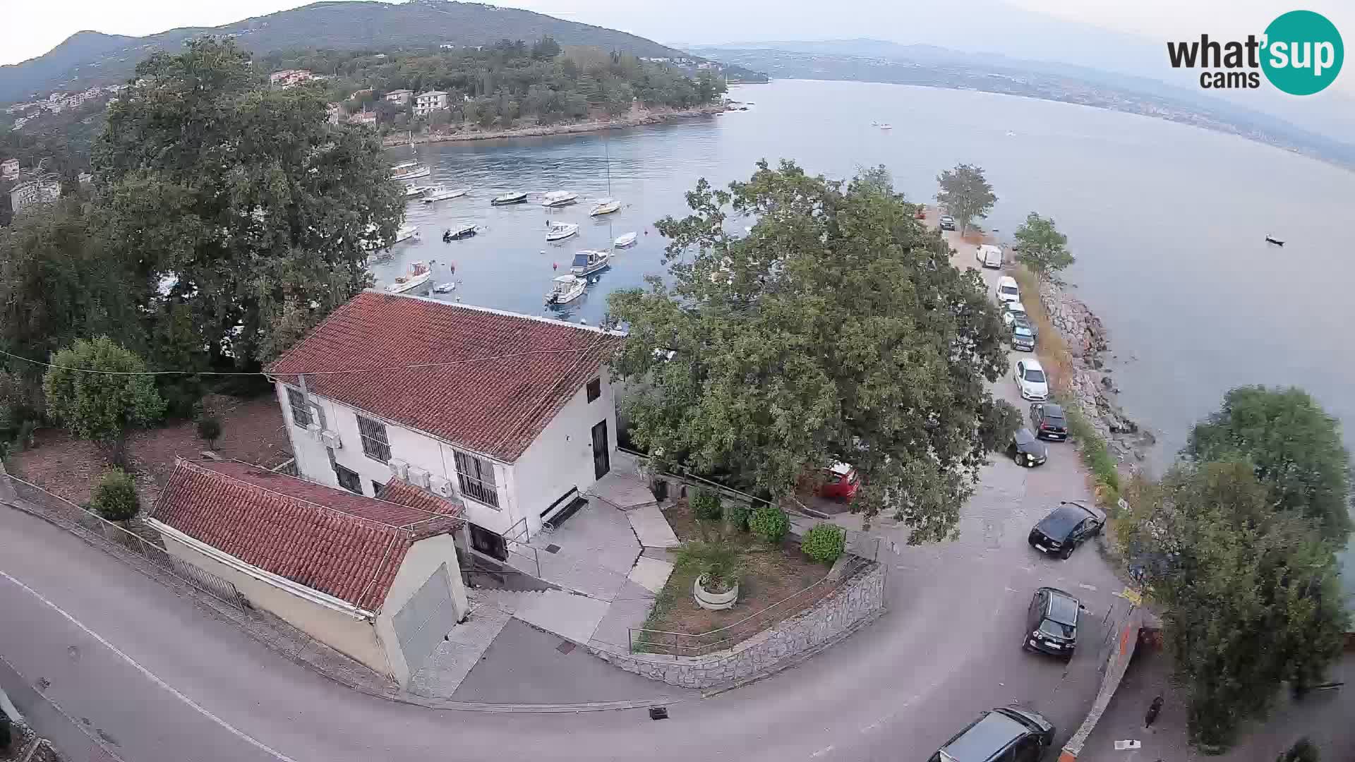 Webcam porto Ika – Vista LIVE sul porto e le luci di Opatija