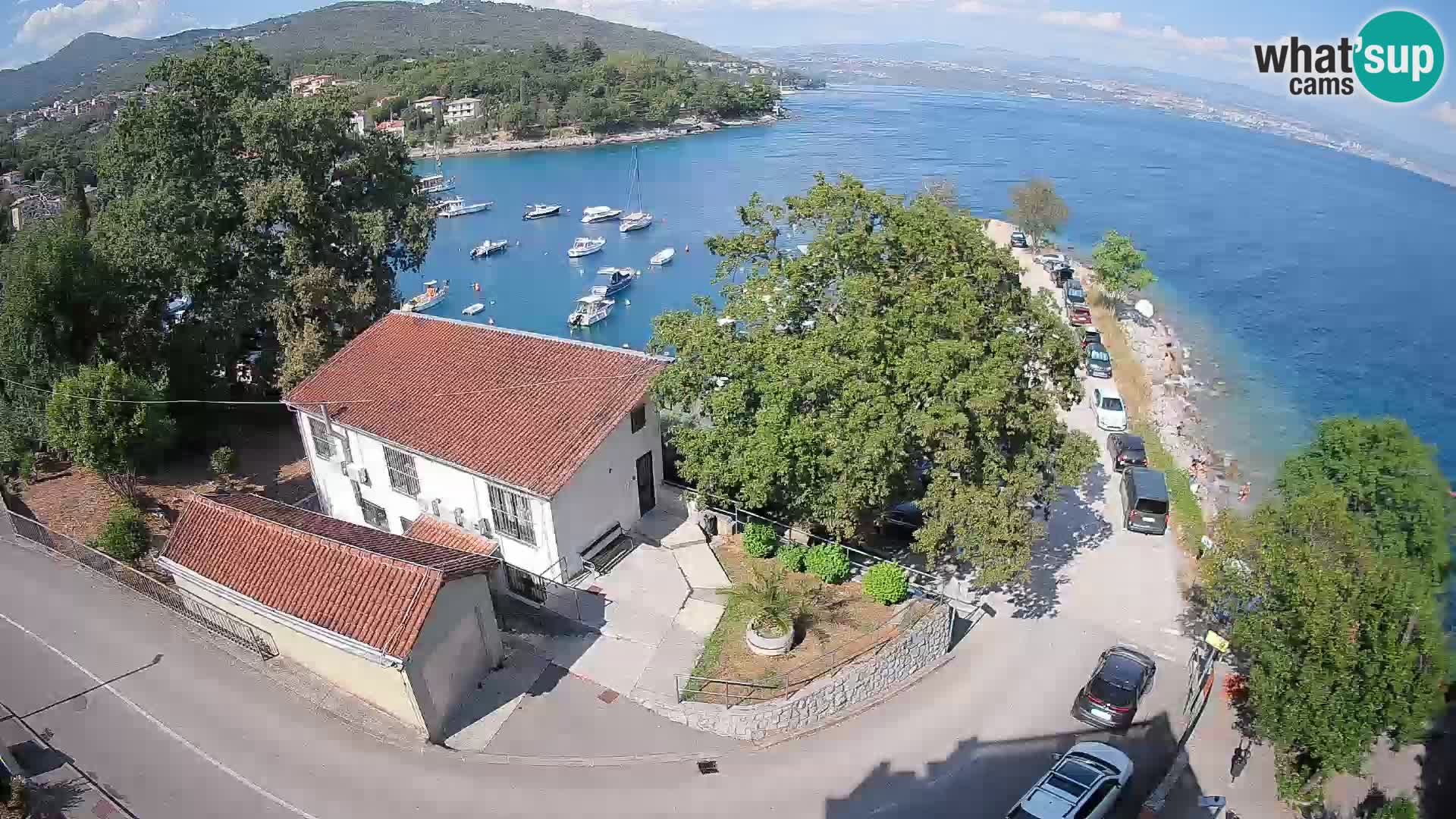 Webcam Ika Hafen – LIVE Blick auf den Hafen und die Lichter von Opatija