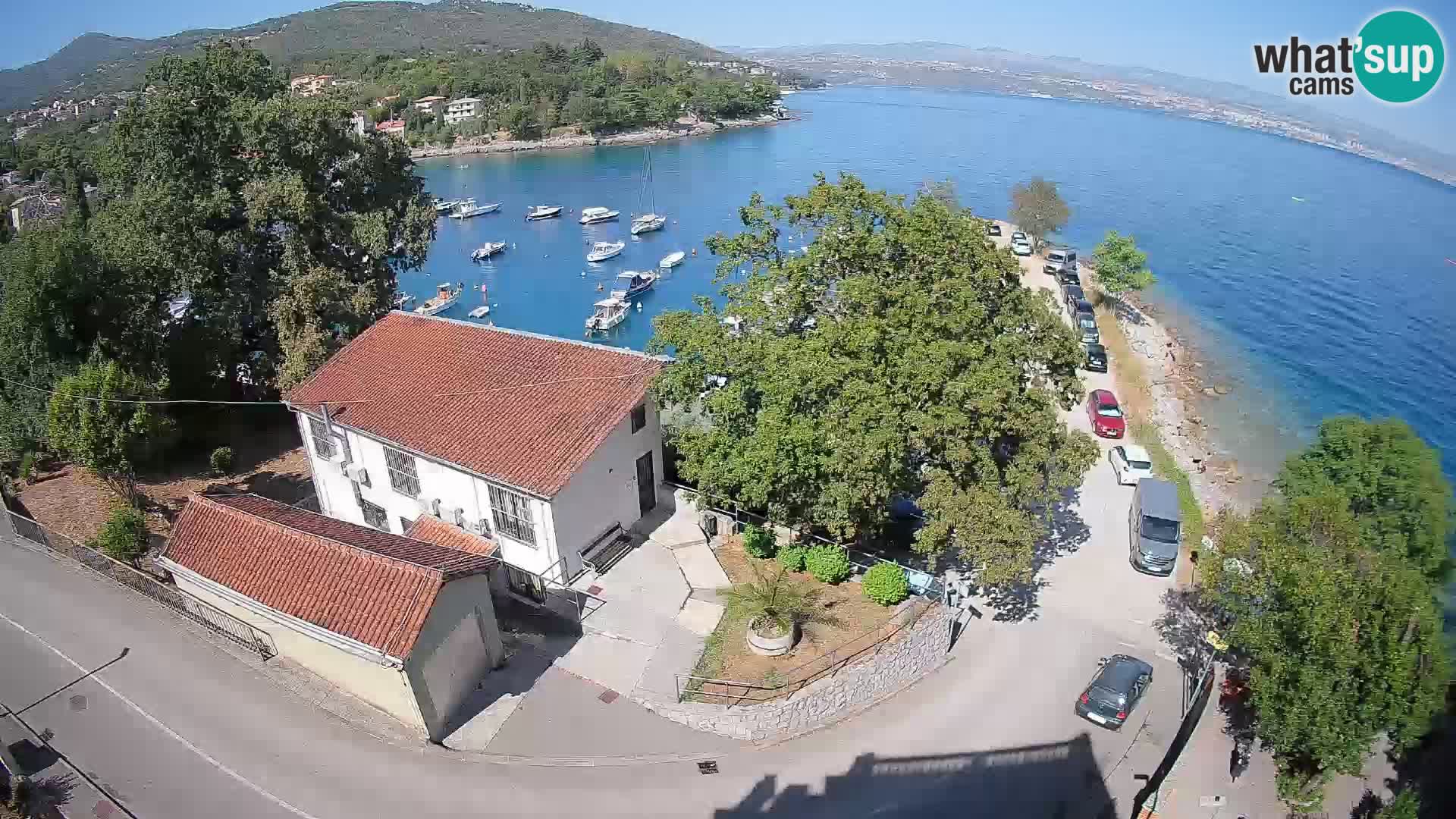 Webcam Ika Hafen – LIVE Blick auf den Hafen und die Lichter von Opatija